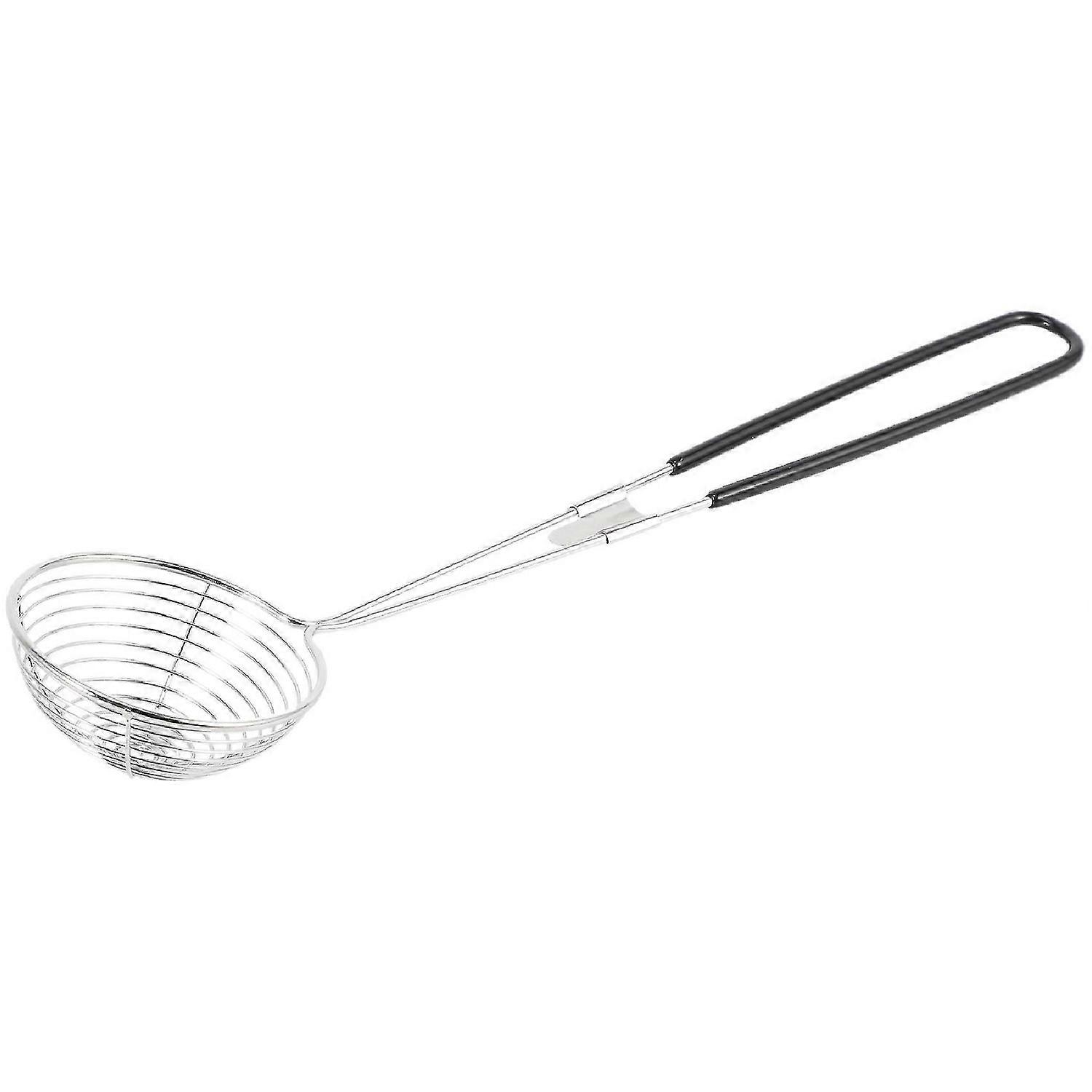 Stainless Steel Strainer Spoons Mesh Skimmer Spoon with Handle