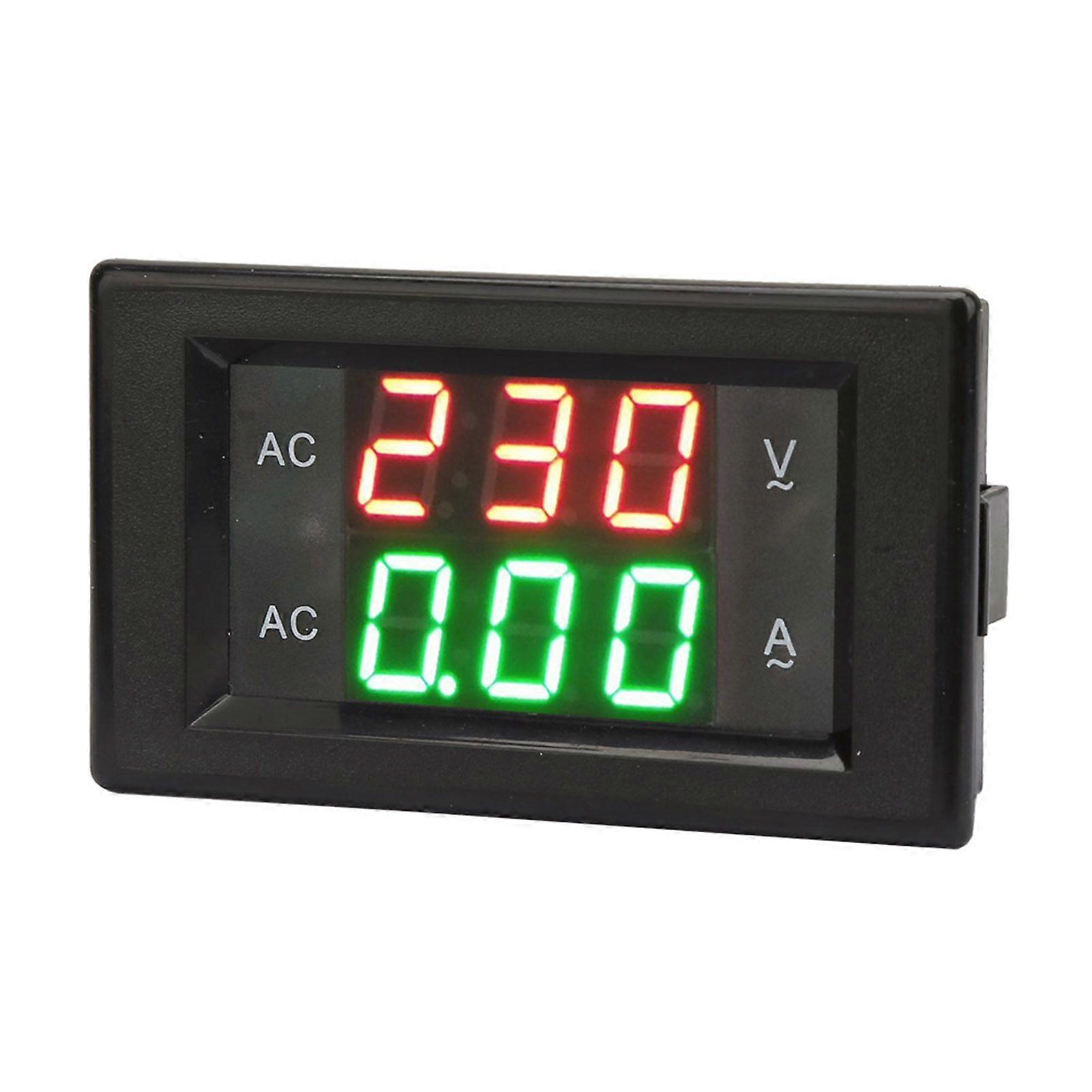 YB4835VA digitalt display AC 500V/50A LED amperemeter voltmeter