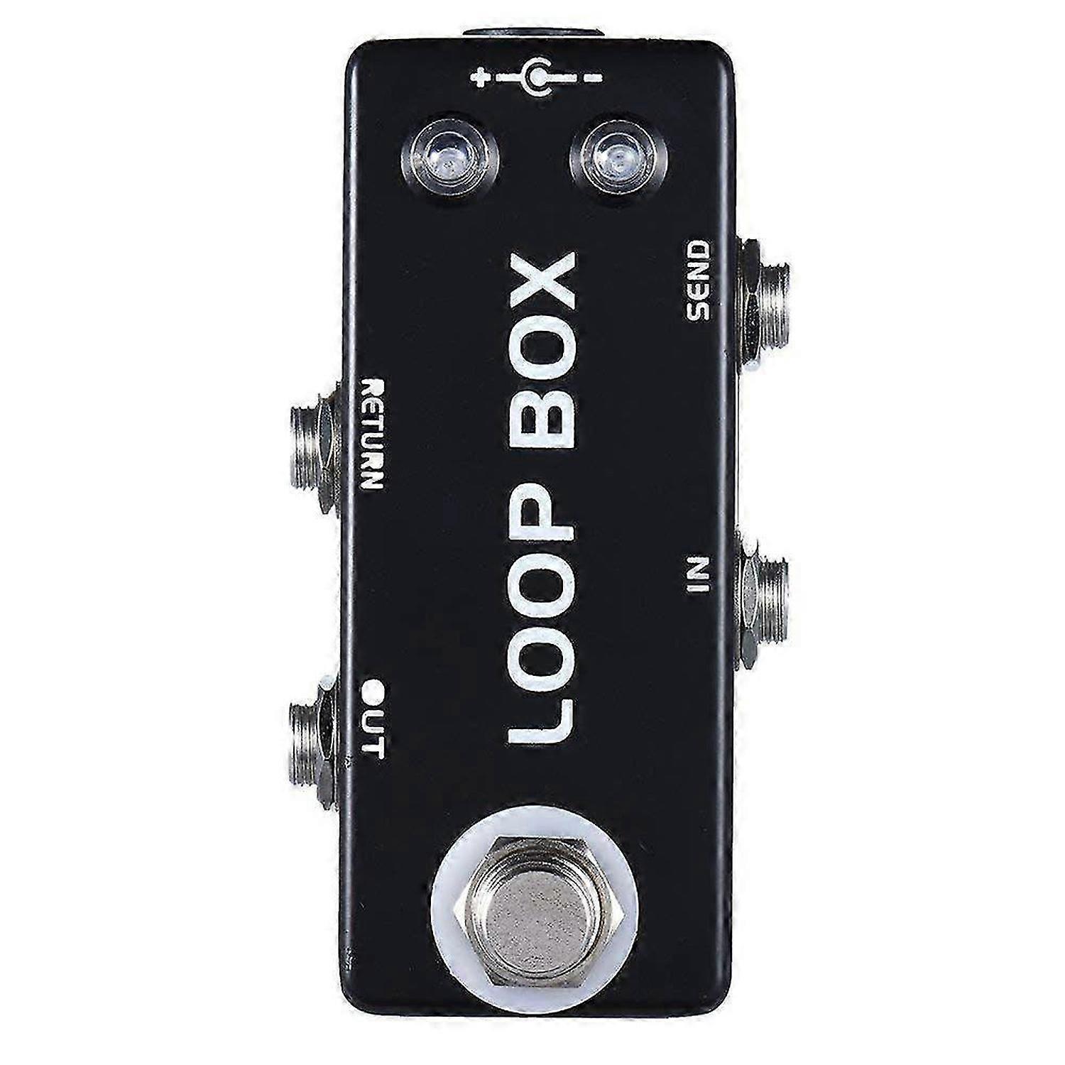 Mini Guitar Effect Pedal Loop Box Switcher Channel True Bypass