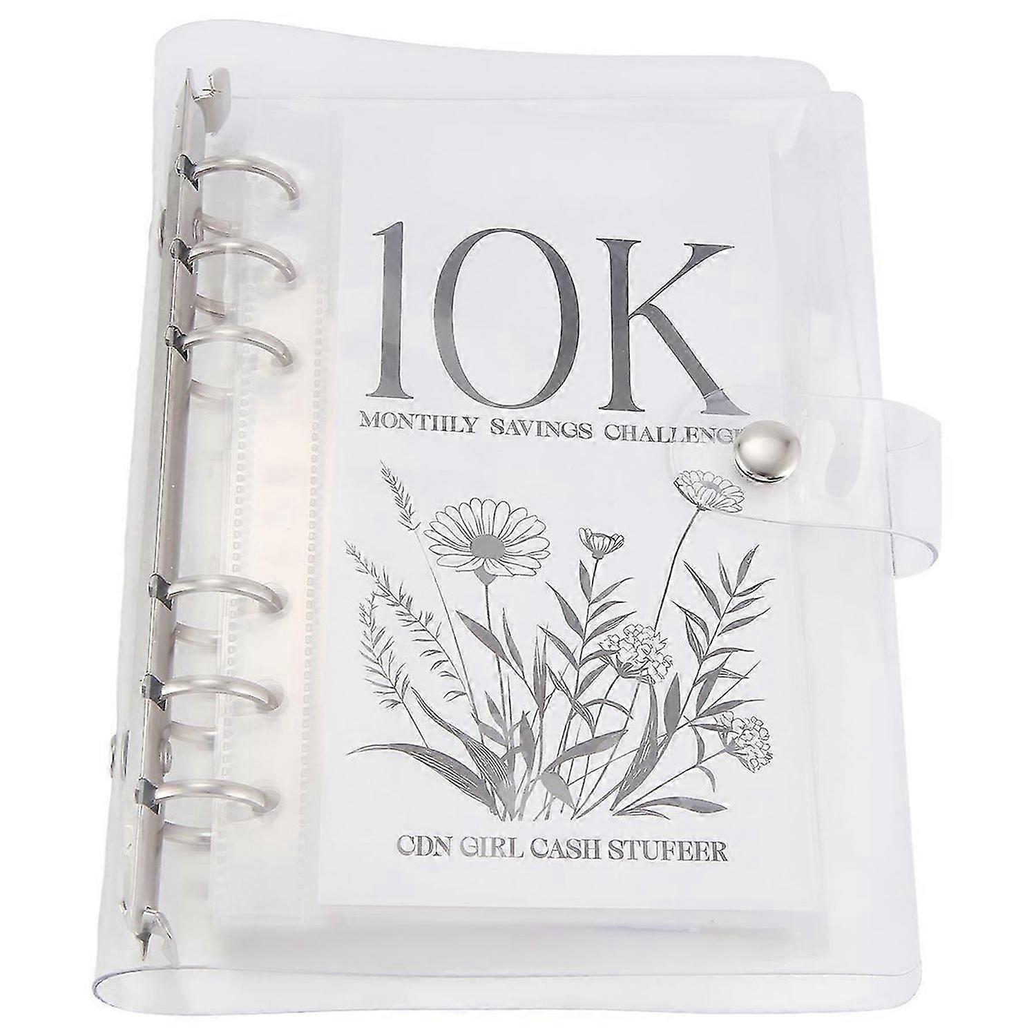 Envelope Challenge Binder Savings Binder for Save 10K