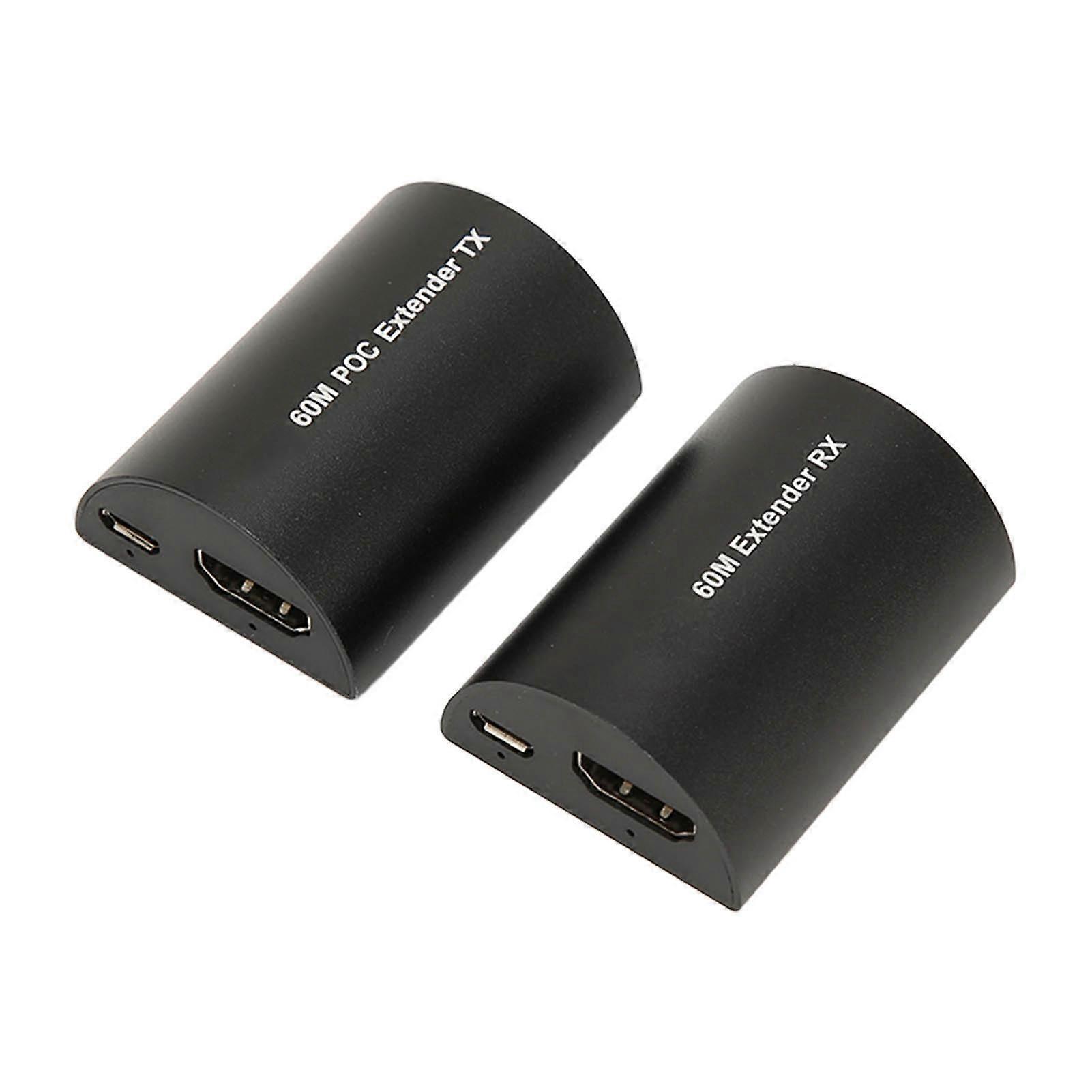 HD Multimedia Interface Extender 197ft 60M Cat5/6/7 Ethernet LAN