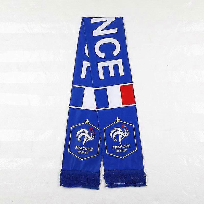 ワールドカップサッカースカーフ フランス国旗ファン クラブサポーターへのギフト