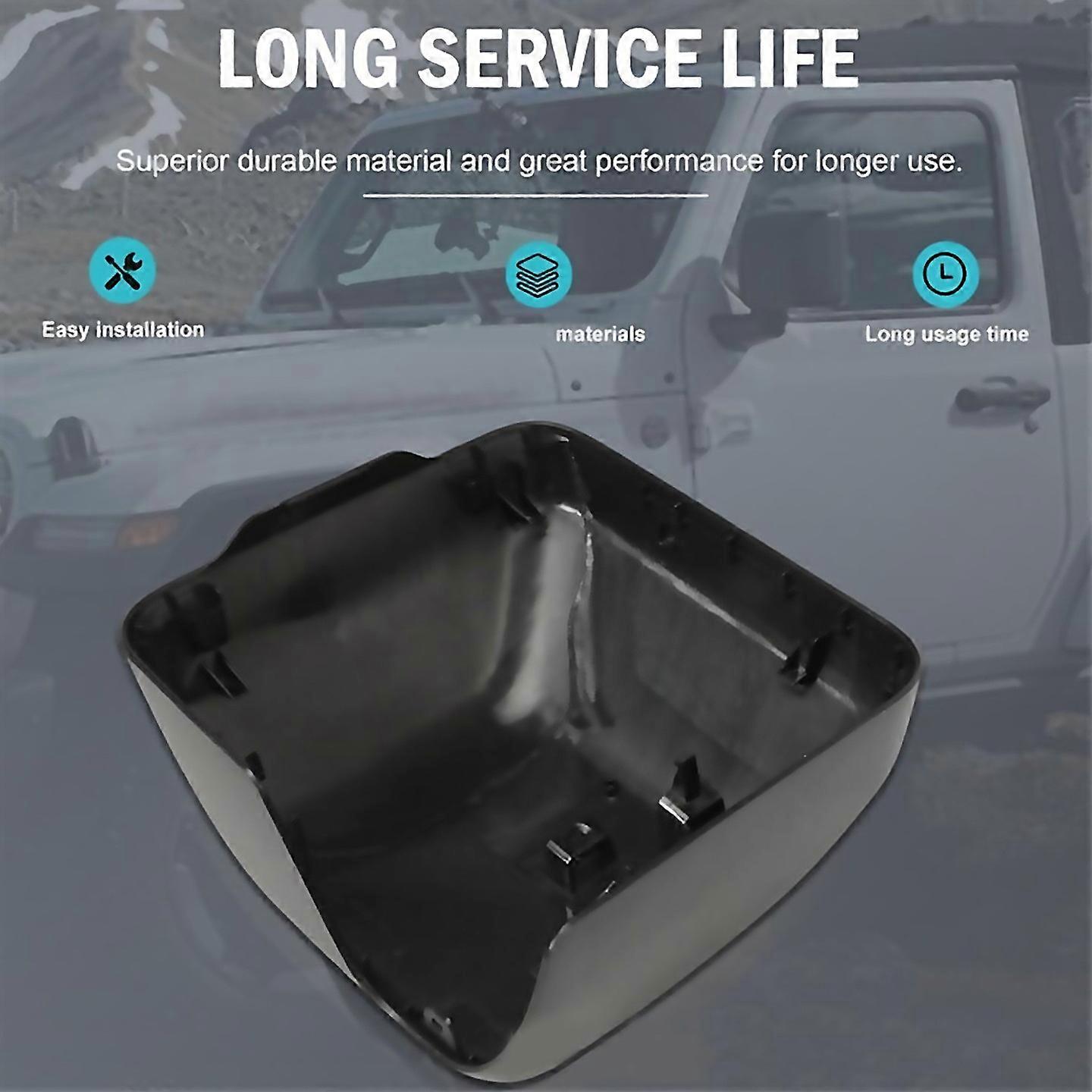 For Left Side Rearview Mirror Cover Mirror Cap Trim Cover For