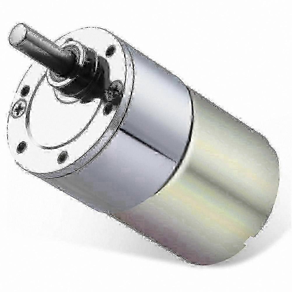 12V DC Motor with 100RPM High Torque for Robotics Applications
