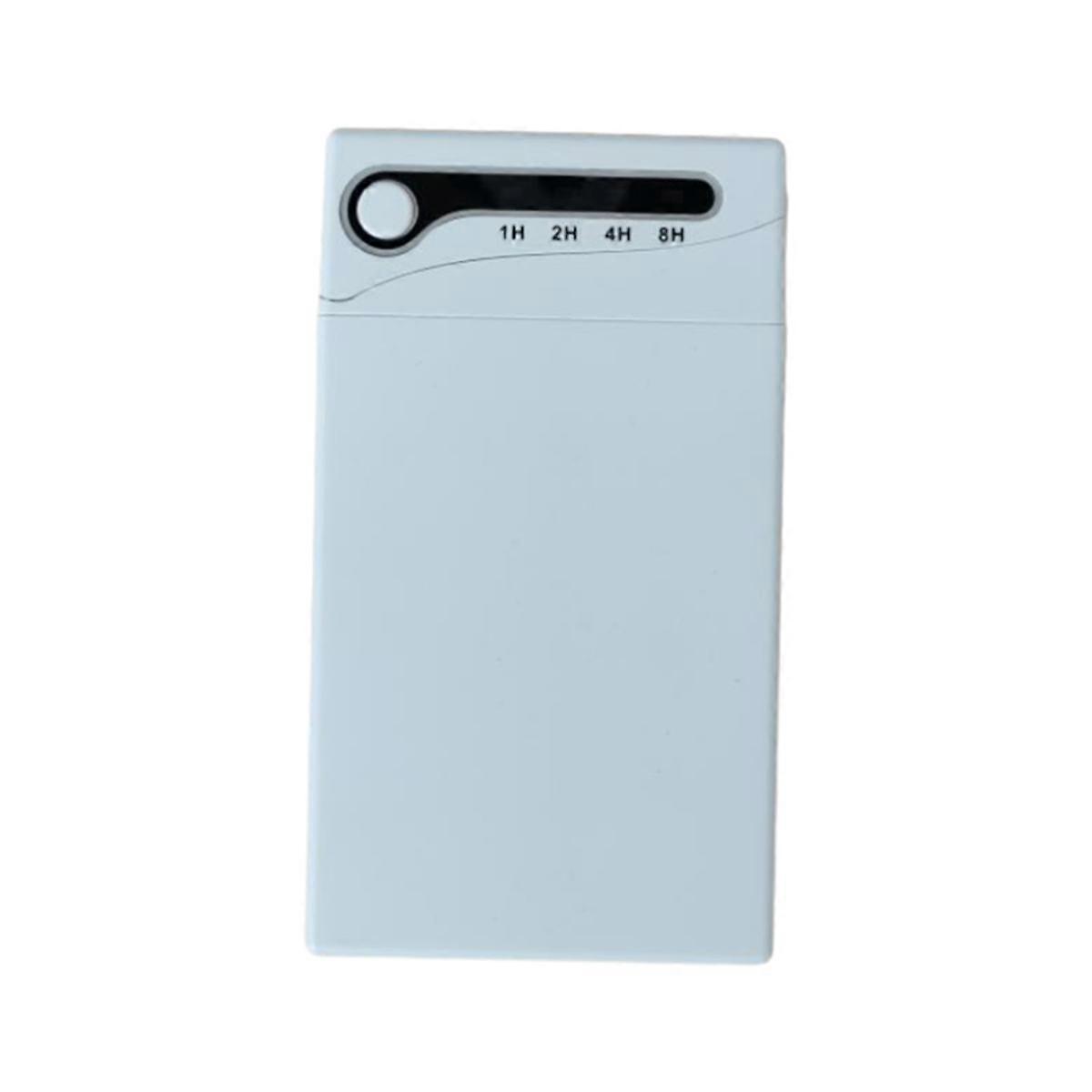 Portable Lock Box, Smart Box, Timed Lock Box,White