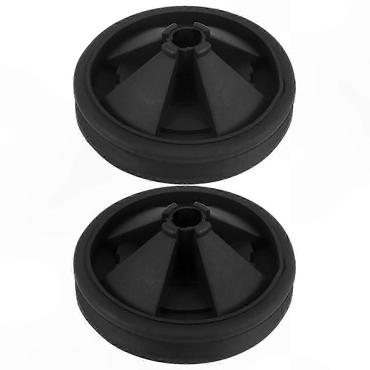 2-Pack Silicone Sink Disposer Splash Guard, 87mm Outer Diameter, Compatible with Food Waste Processing Units