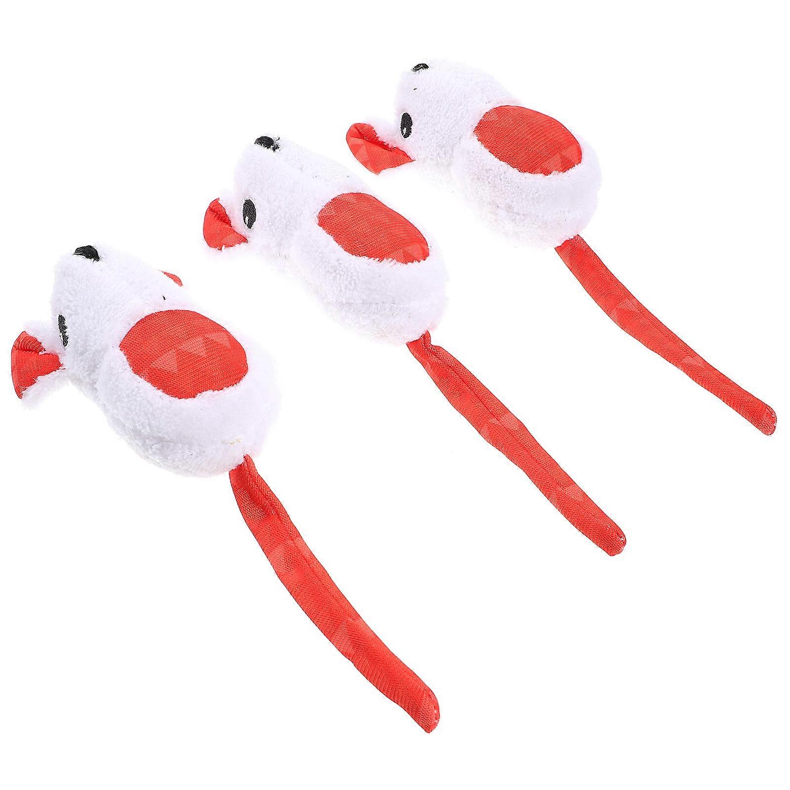 Mice Cat Toys Plush Mouse Kitten Toys for Cat Biting 12Pcs Set