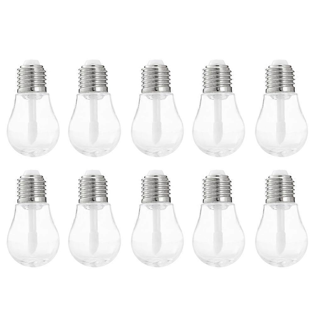 Plastic Lip Gloss Bottles Lipstick Tubes for Storage Use 10Pcs