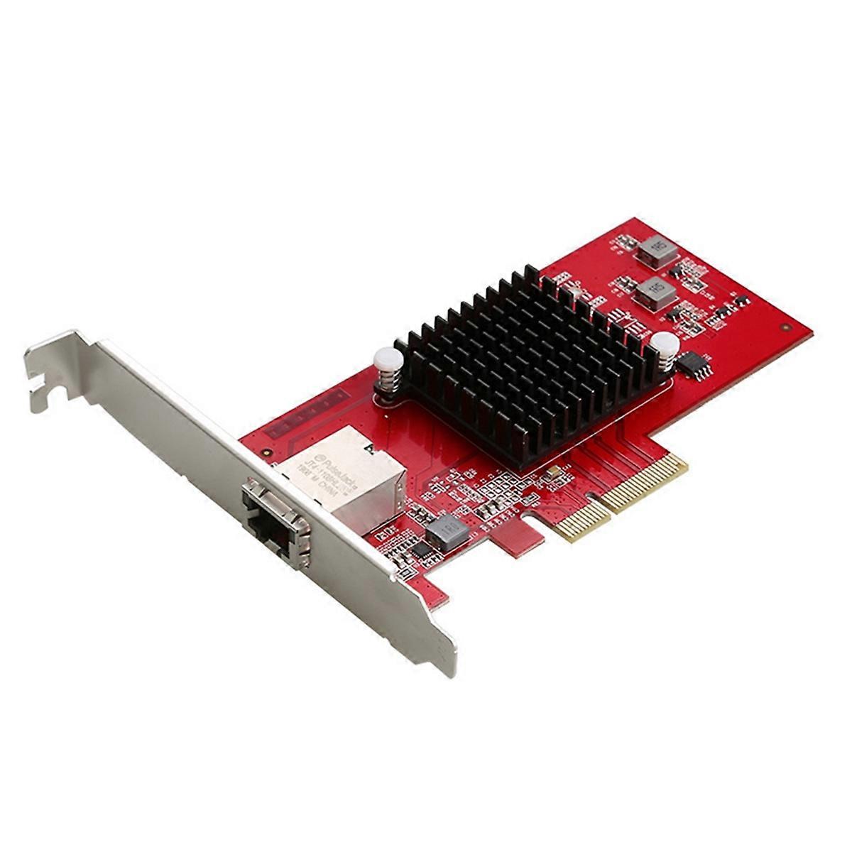 10GB Ethernet Network Adapter PCI-E RJ45 Fiber Optic Network Card AQC107 Chip 2.5G/5G/10G Server Eth