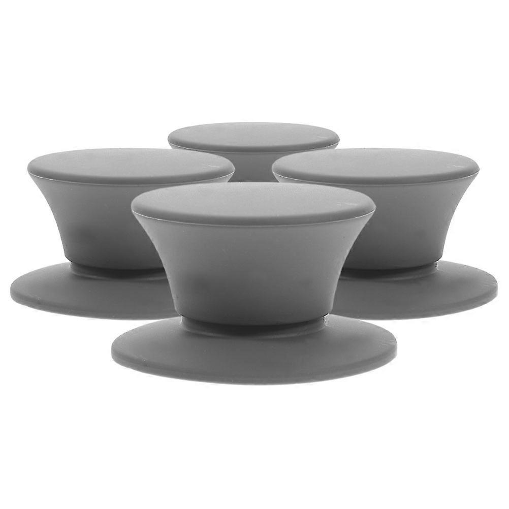 Silicone Pot Lid Handle And Knob Iron Core Anti-Scald And Non-Slip For Home Users 4Set
