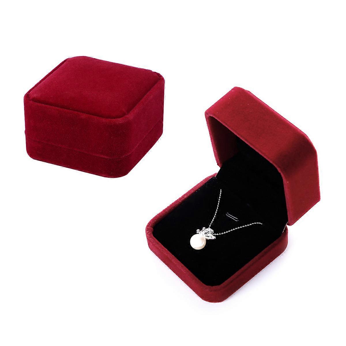 Bracelet Watch Gift Box Suitable For Loved With Square Shape Durable Design 2Pcs For Protection And Organization