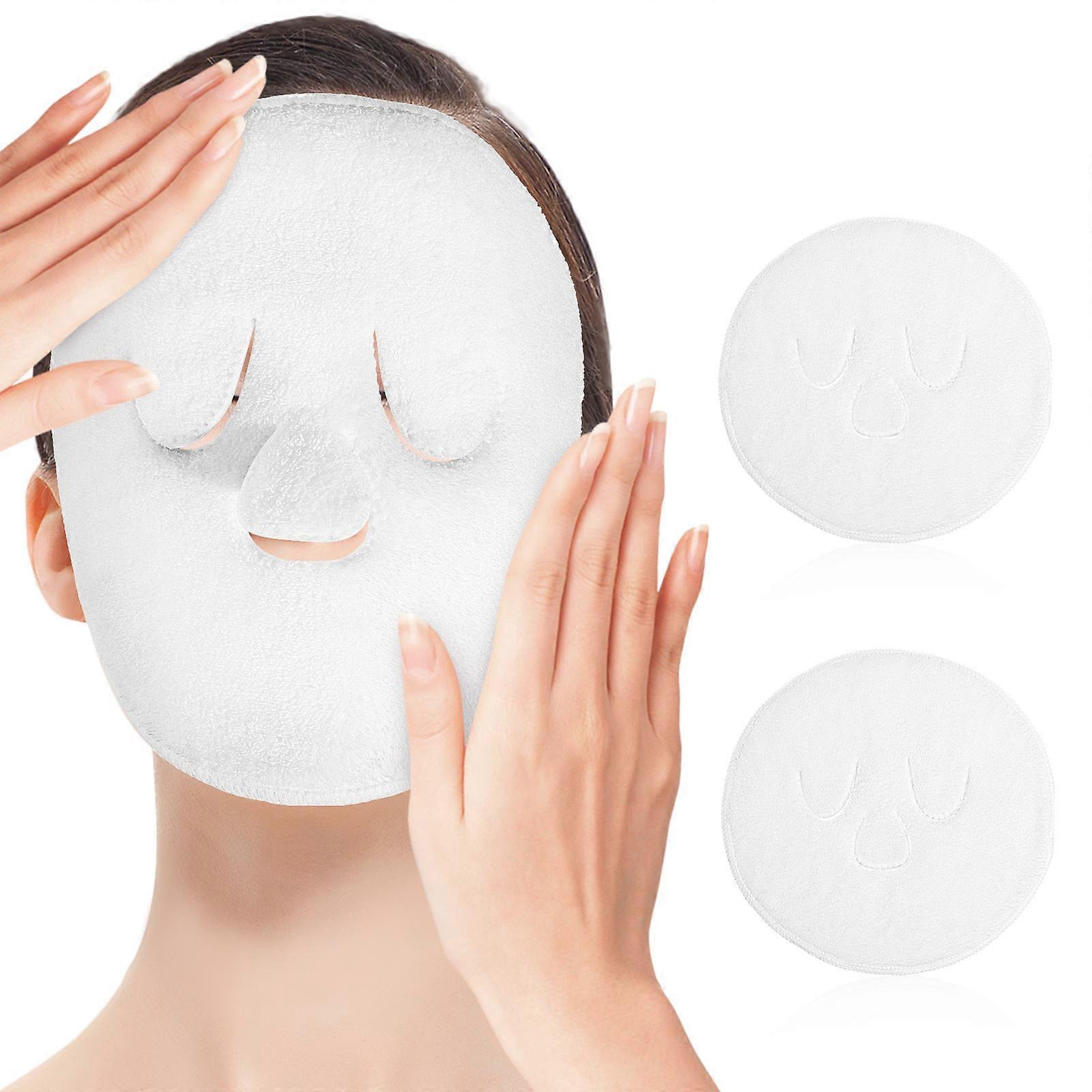 Wet Compress Coral Fleece Towels for Face Care 6Pcs Collection