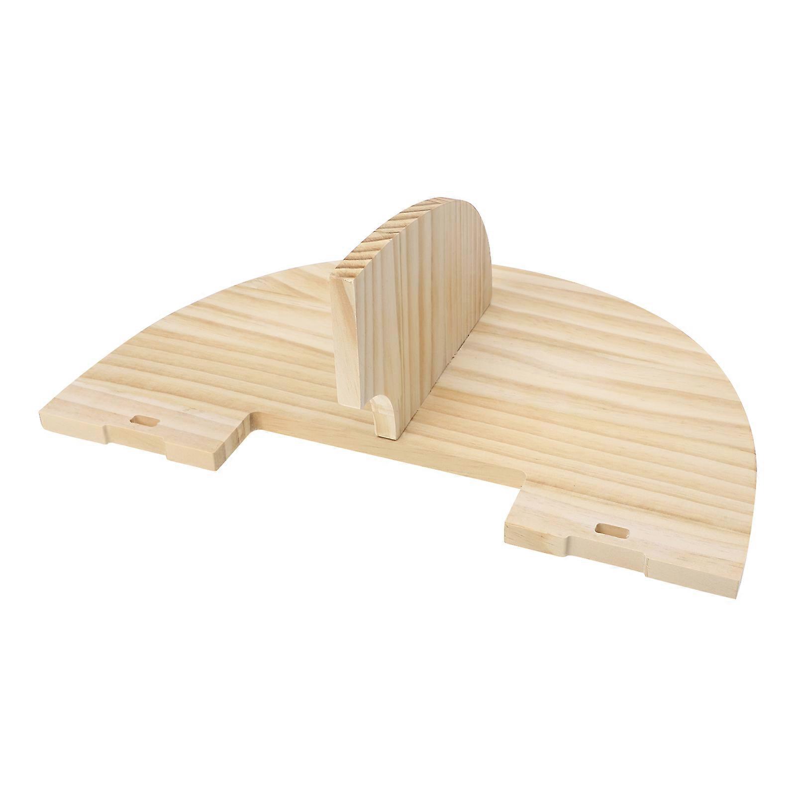 Router Shelf Bracket Wall Mount Storage Rack Light Brown For Router Bedroom 36x23.5cm Load-bearing Organizing 1Pack