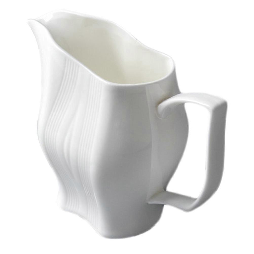 Ceramic Gravy Sauce Cup for Condiment Serving 1Pcs with Handle