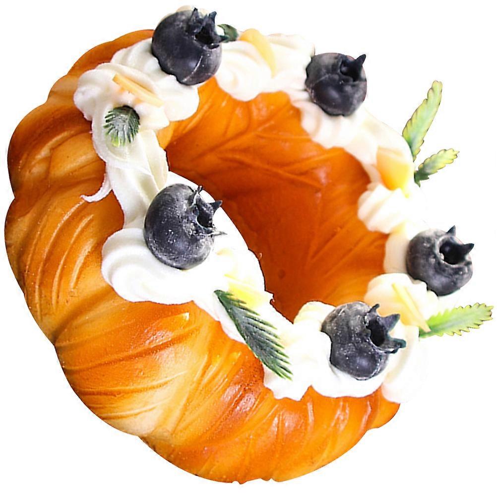 5Pcs Fake Donut Display Model Ideal for Retailers Photography Props with Realistic Appearance and Excellent Hand Feeling