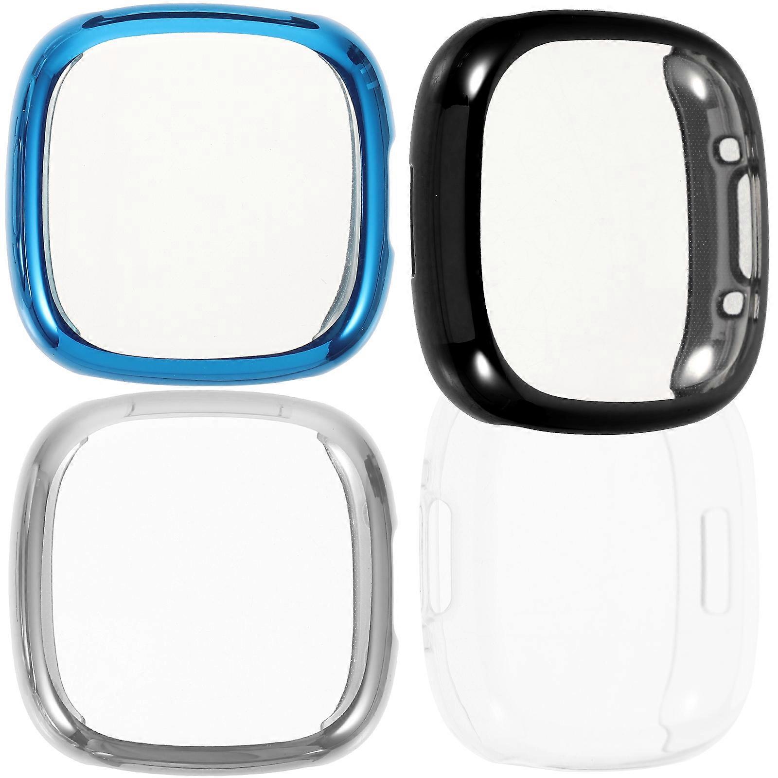 Versa4 Screen Protector Watch Case for Smartwatch 20Pcs Transparent Covers