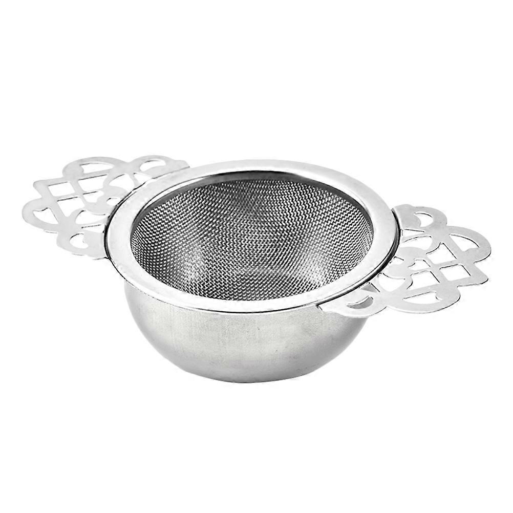 Tea Filter Strainer for Home Use Stainless Steel 3Pcs with Handle