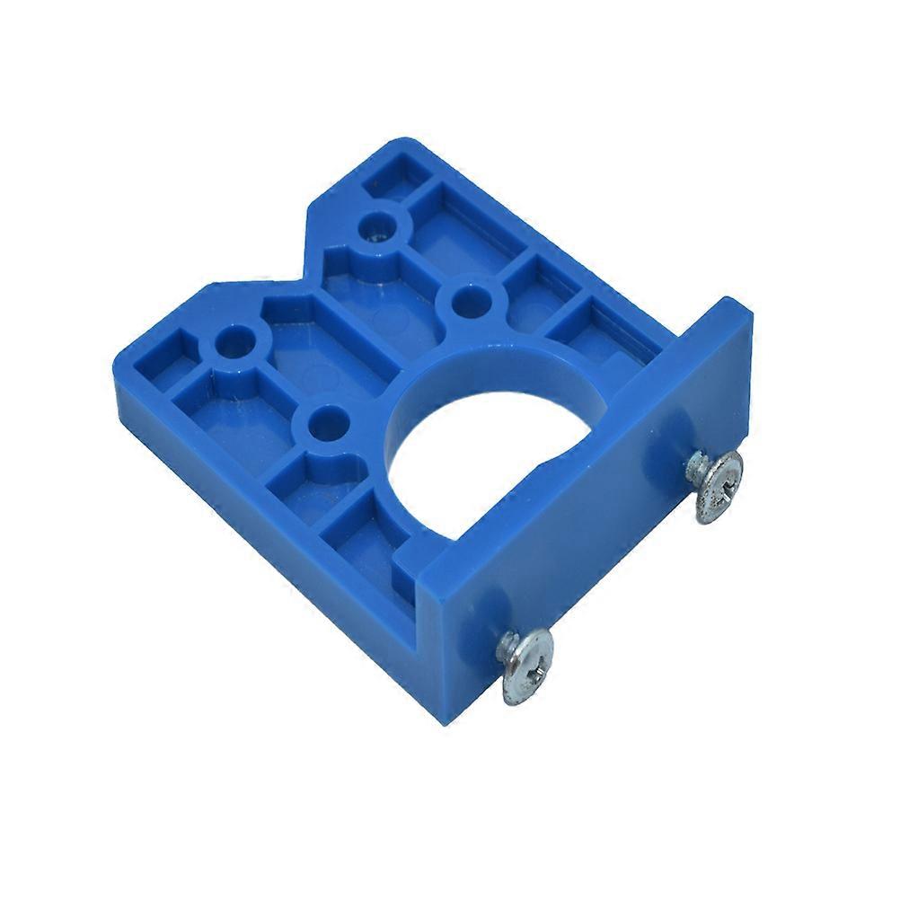 Woodworking Hinge Punching Aid Tool Blue for Door Installation 3Pcs