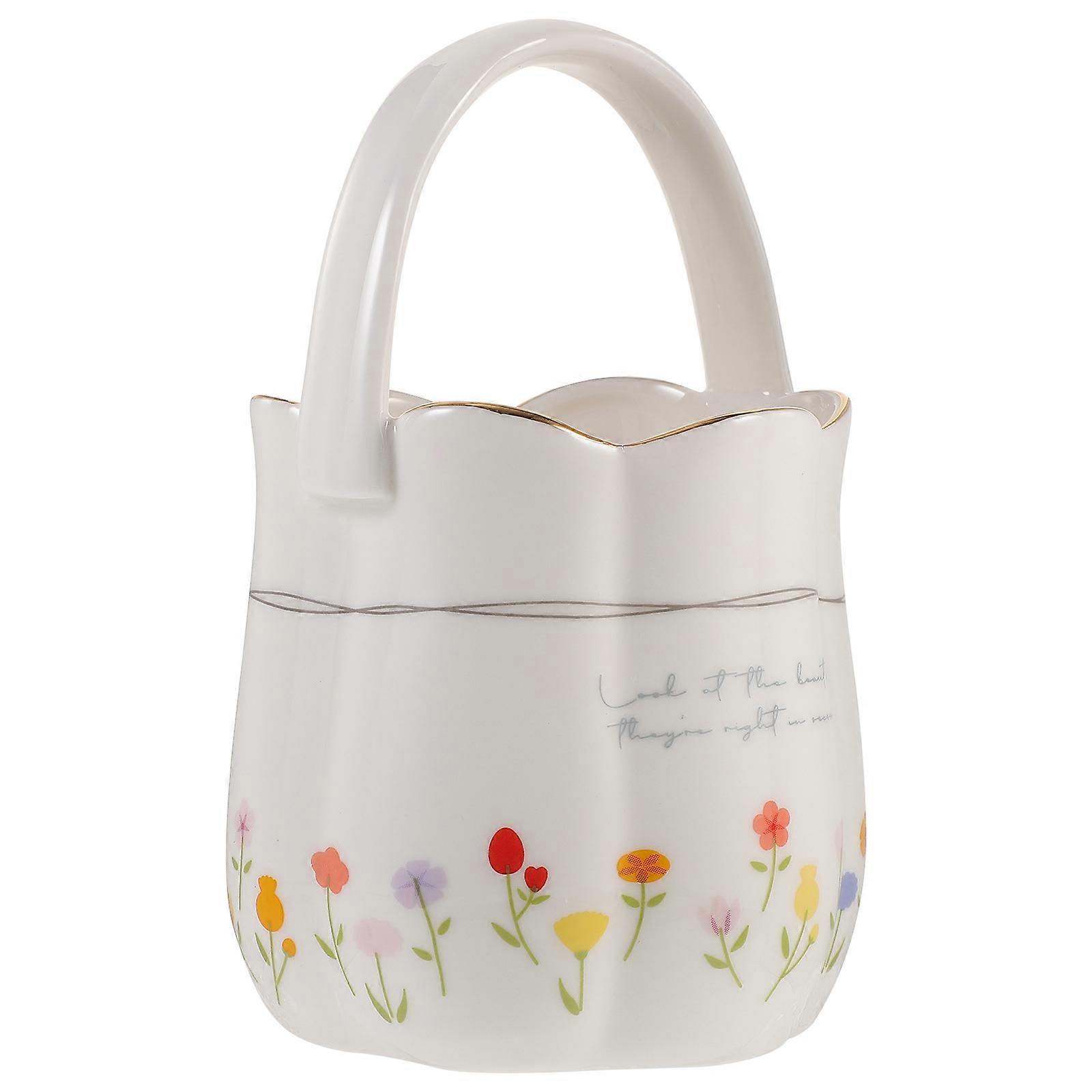 Green Ceramic Chopstick Holder for Kitchen Use 1Pcs Utensil Holder