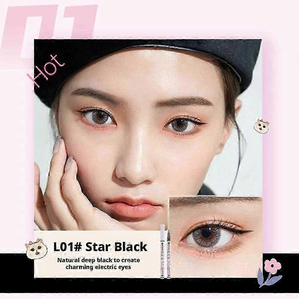 Precision Eyeliner Waterproof Sweatproof Smudge-proof Long-lasting Quick-drying