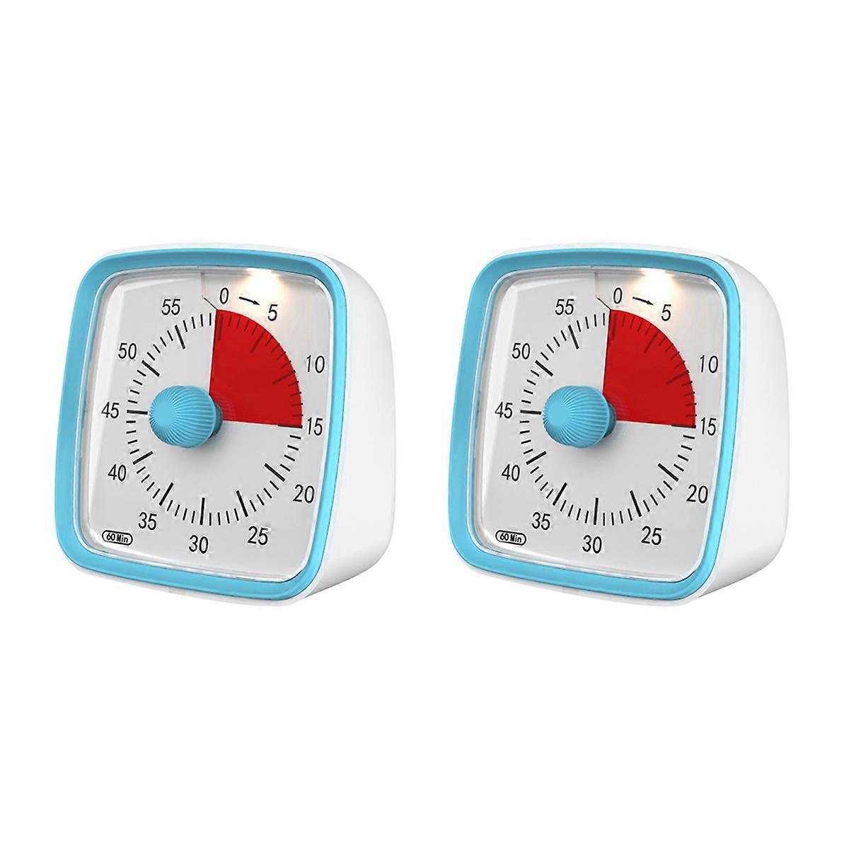 Visual Timer with Night Light, 60 Minutes Countdown Timer