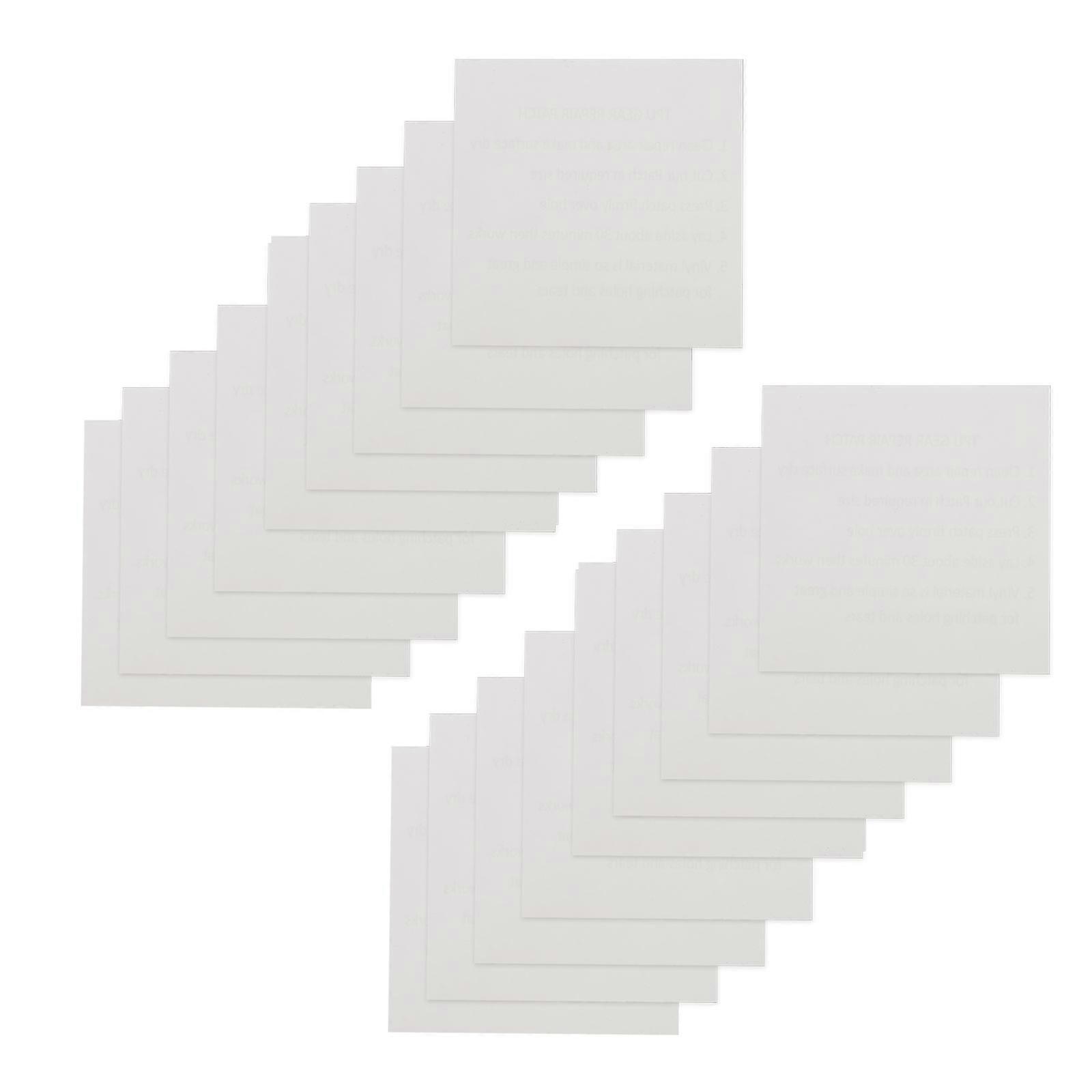 Patch de réparation TPU pour produits gonflables, pour réparation étanche, 40 pièces