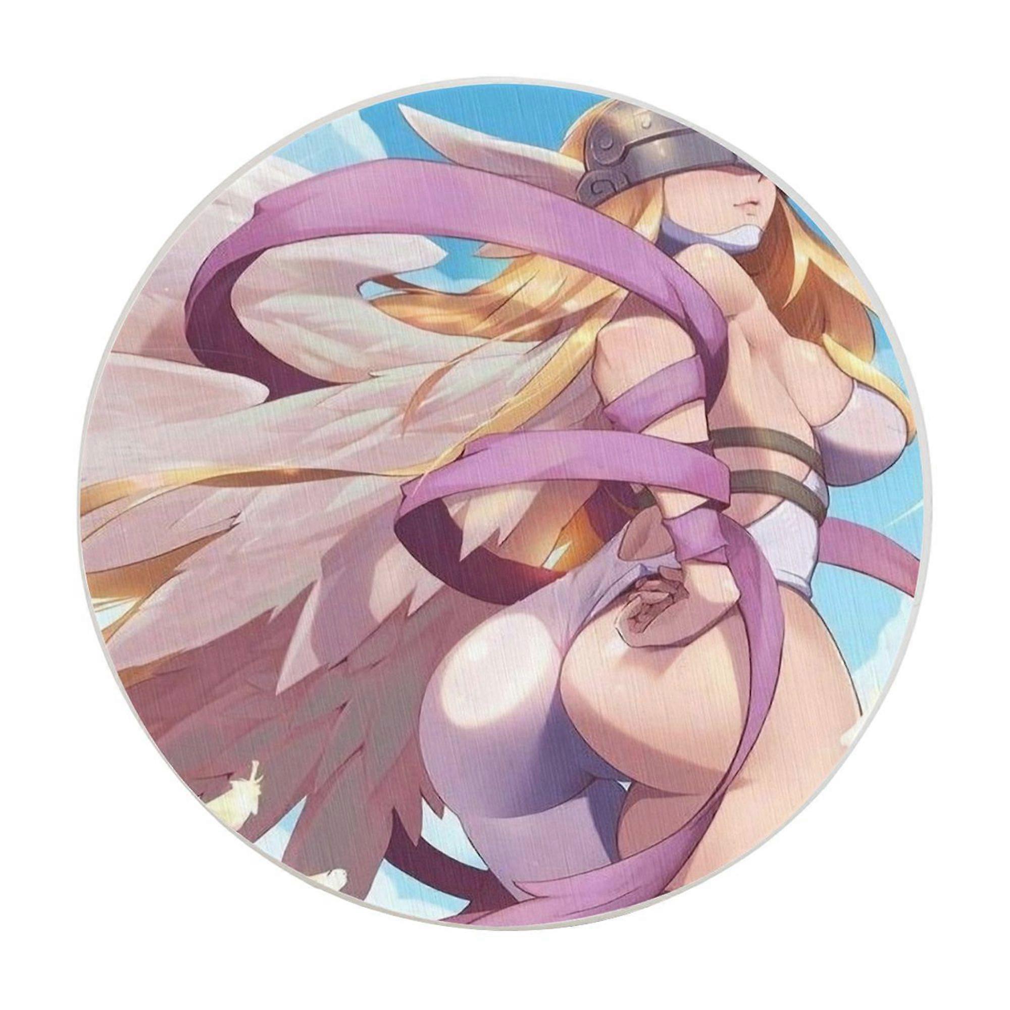 Digimon Absorbent diatomaceous earth coaster, odorless diatomaceous earth non-slip insulation protects the table top from damage One Size