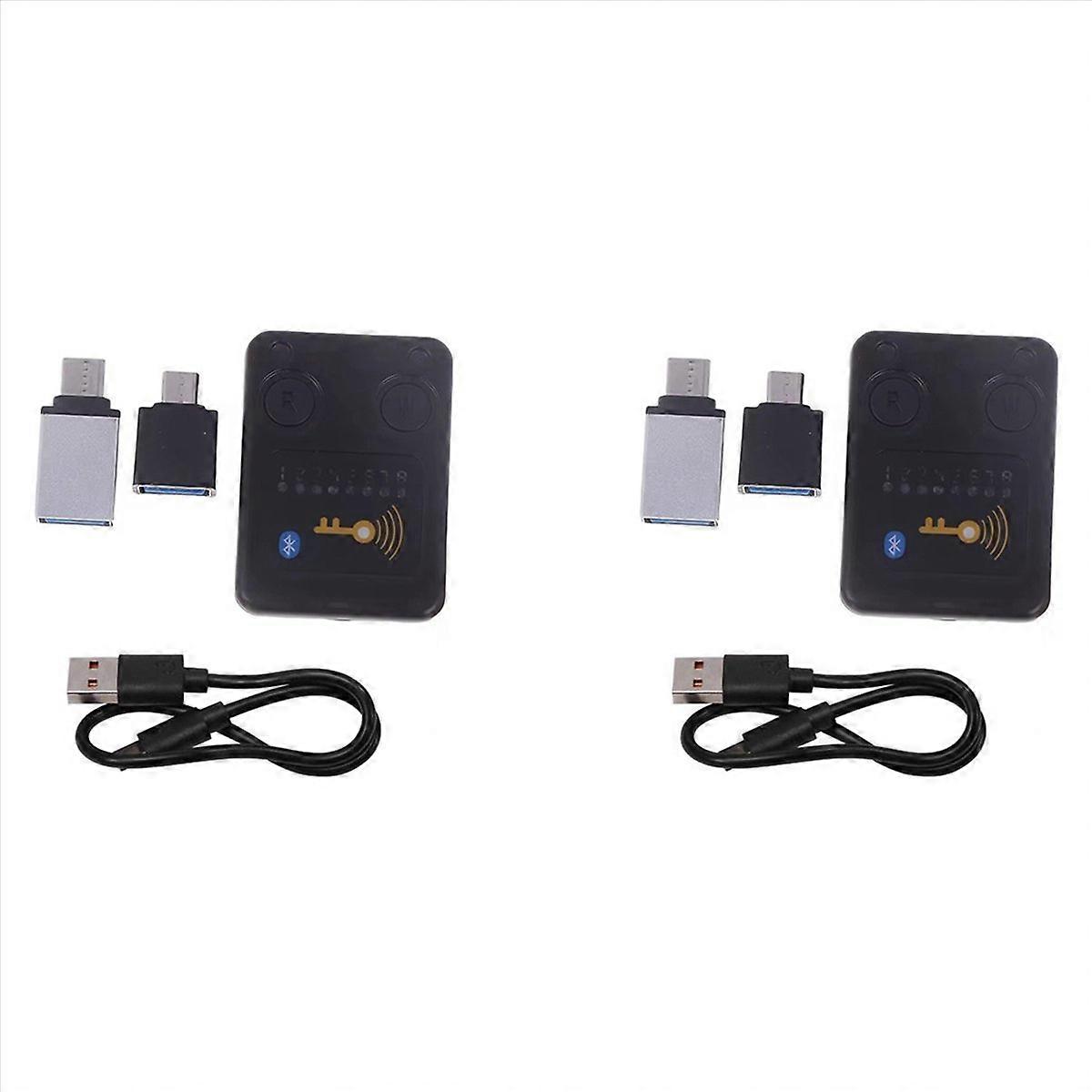 2X 13.56MHZ/125KHZ Chameleon Ultra Contactless Smartcard Emulator NFC Tool for RFID System Badge Dec