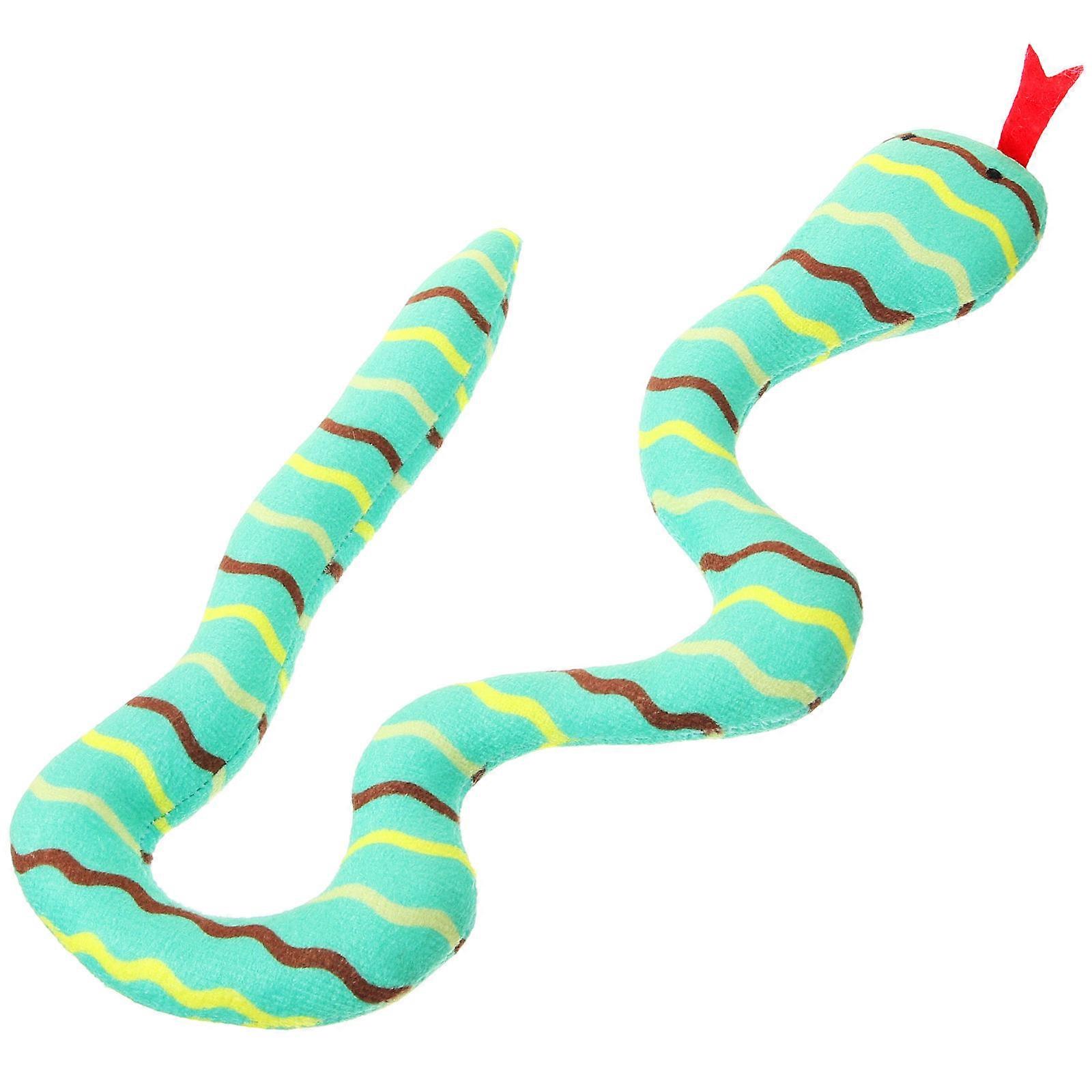 Cat Snake Toy for Pet Playing 5Pcs Plush Catnip Kitten Chew Toy Set