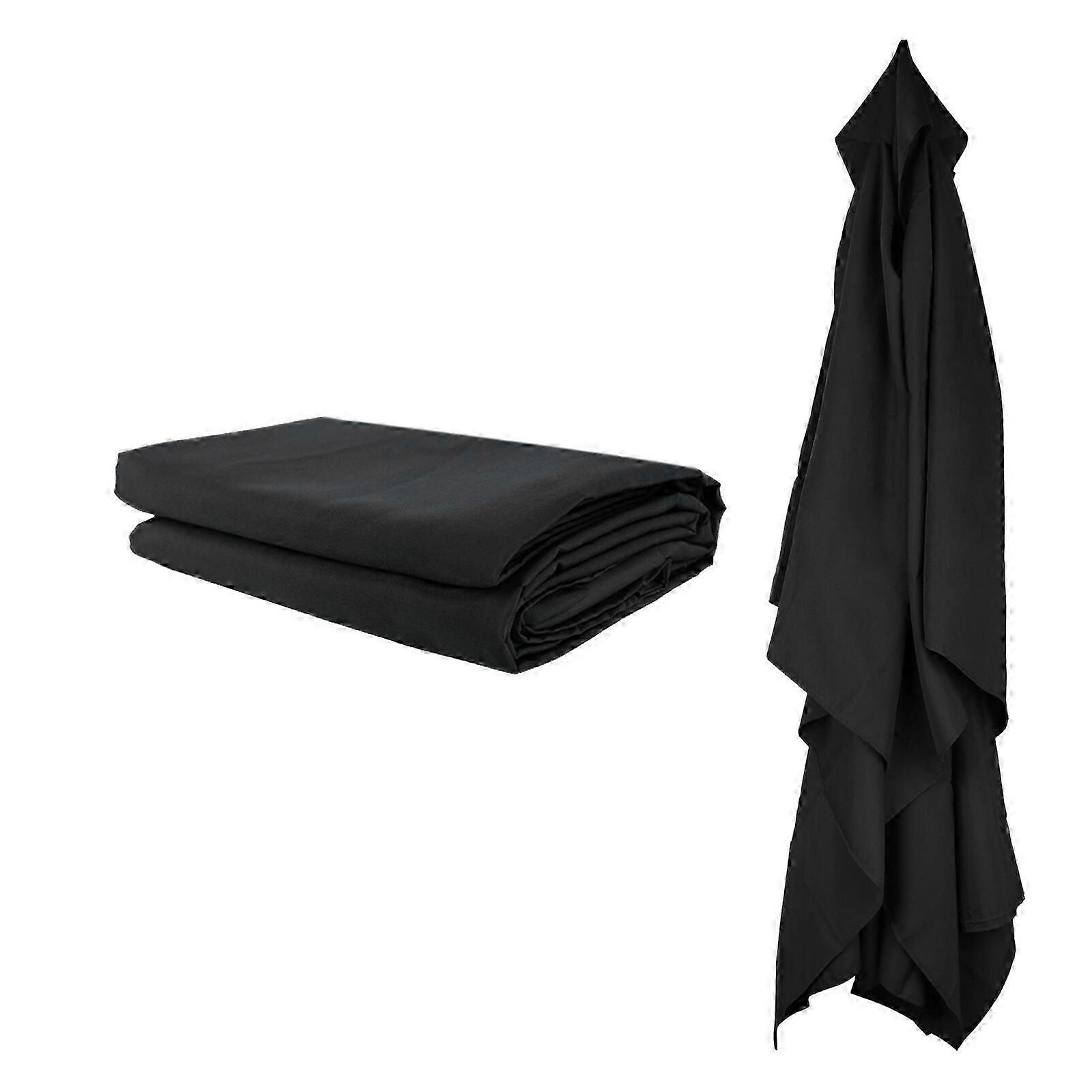 Parasol de remplacement carré pour terrasse, protection UV et respirant, résistant à la pluie et à l'eau - 2x3MCC