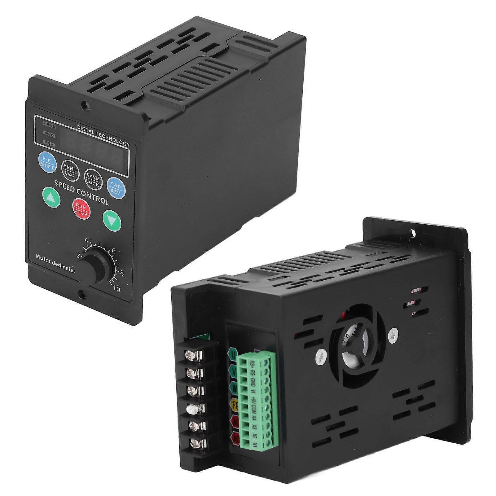 Small Variable Frequency Drive 60W 1PH 176-264V 3PH 0-220V LED