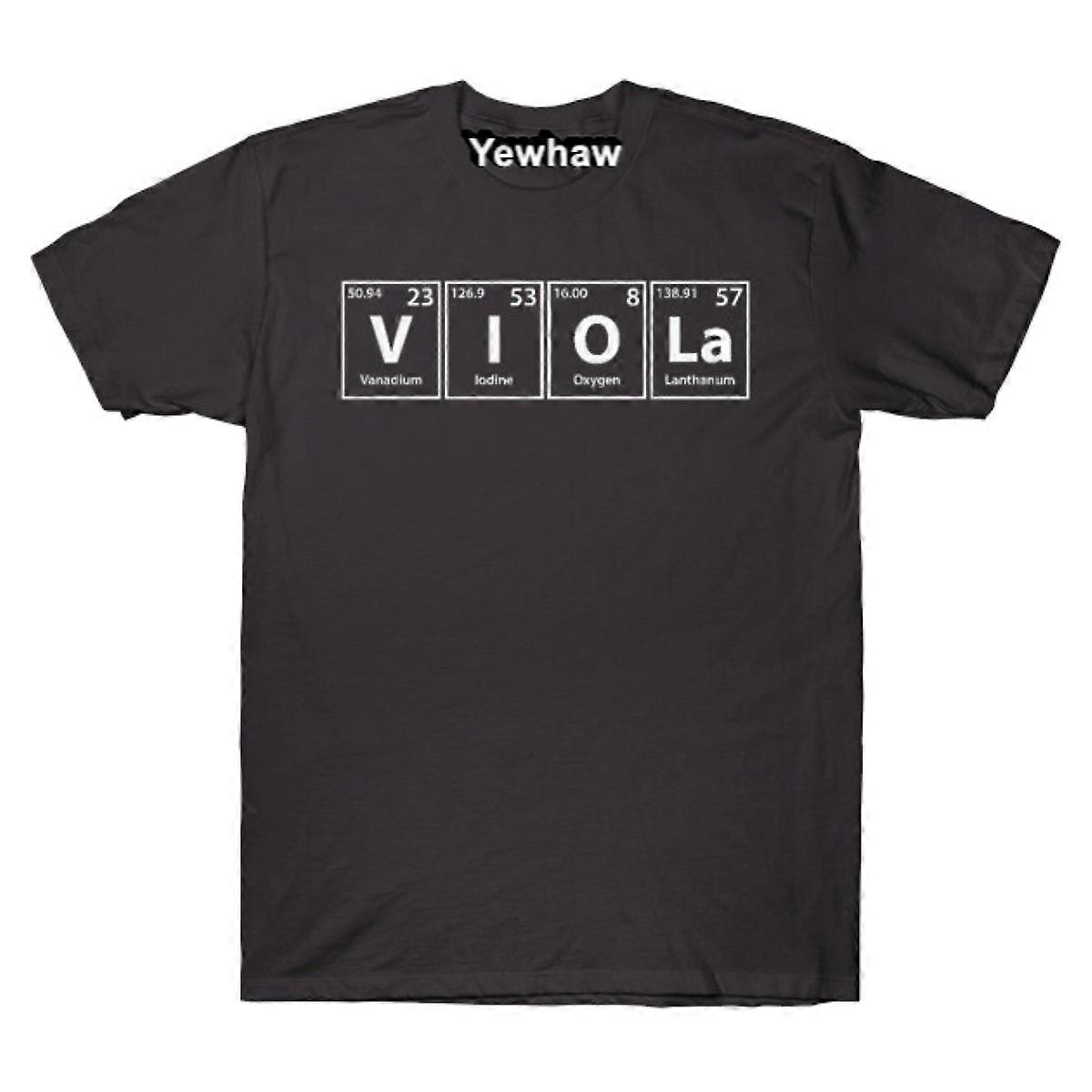 Viola (V-I-O-La) Periodic Elements Spelling T-shirt