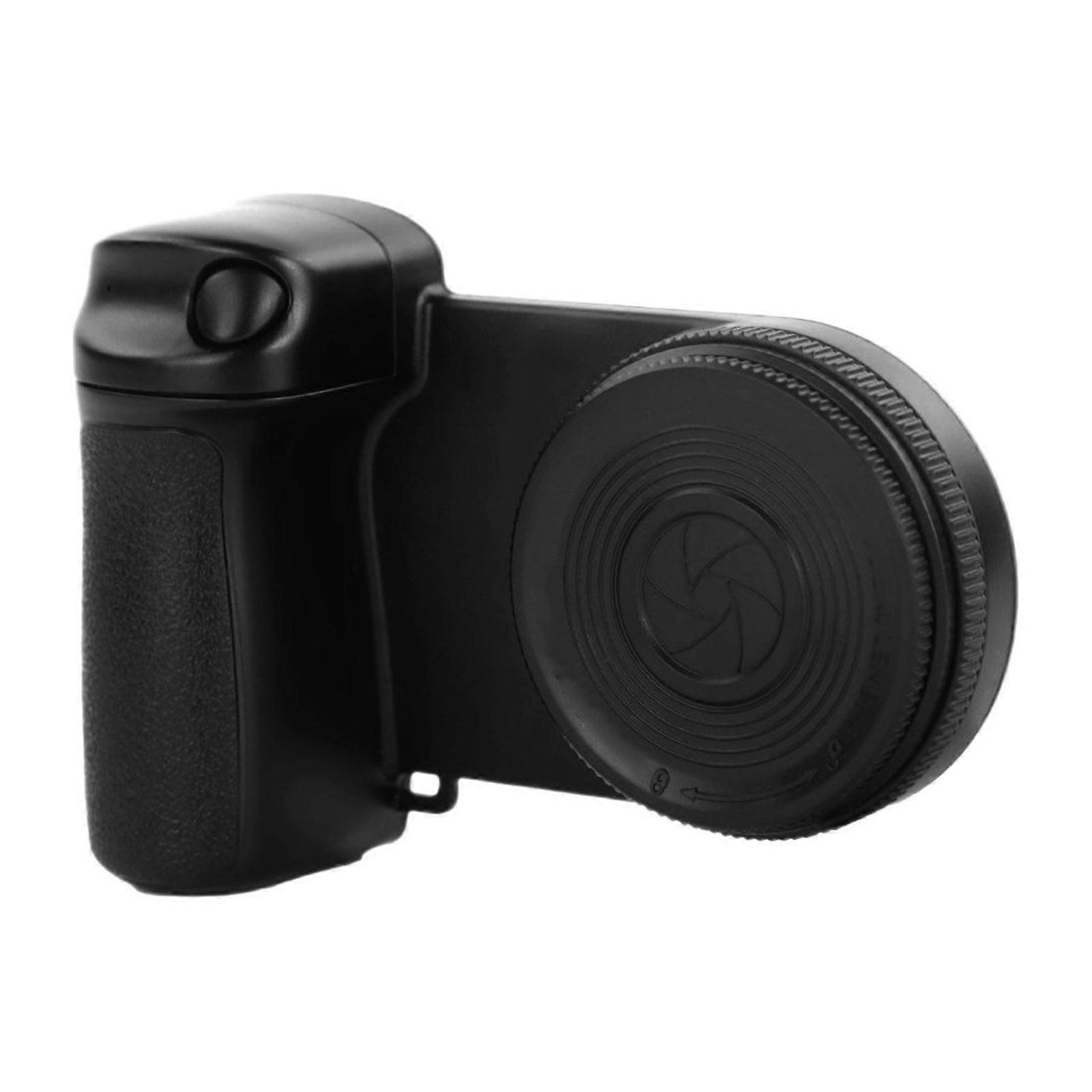 Magnetic Smartphone Handle Grip with Detachable Remote Adjustable Fill Light for Anti-shake Selfie Photos Bracket Portable Camera Accessory