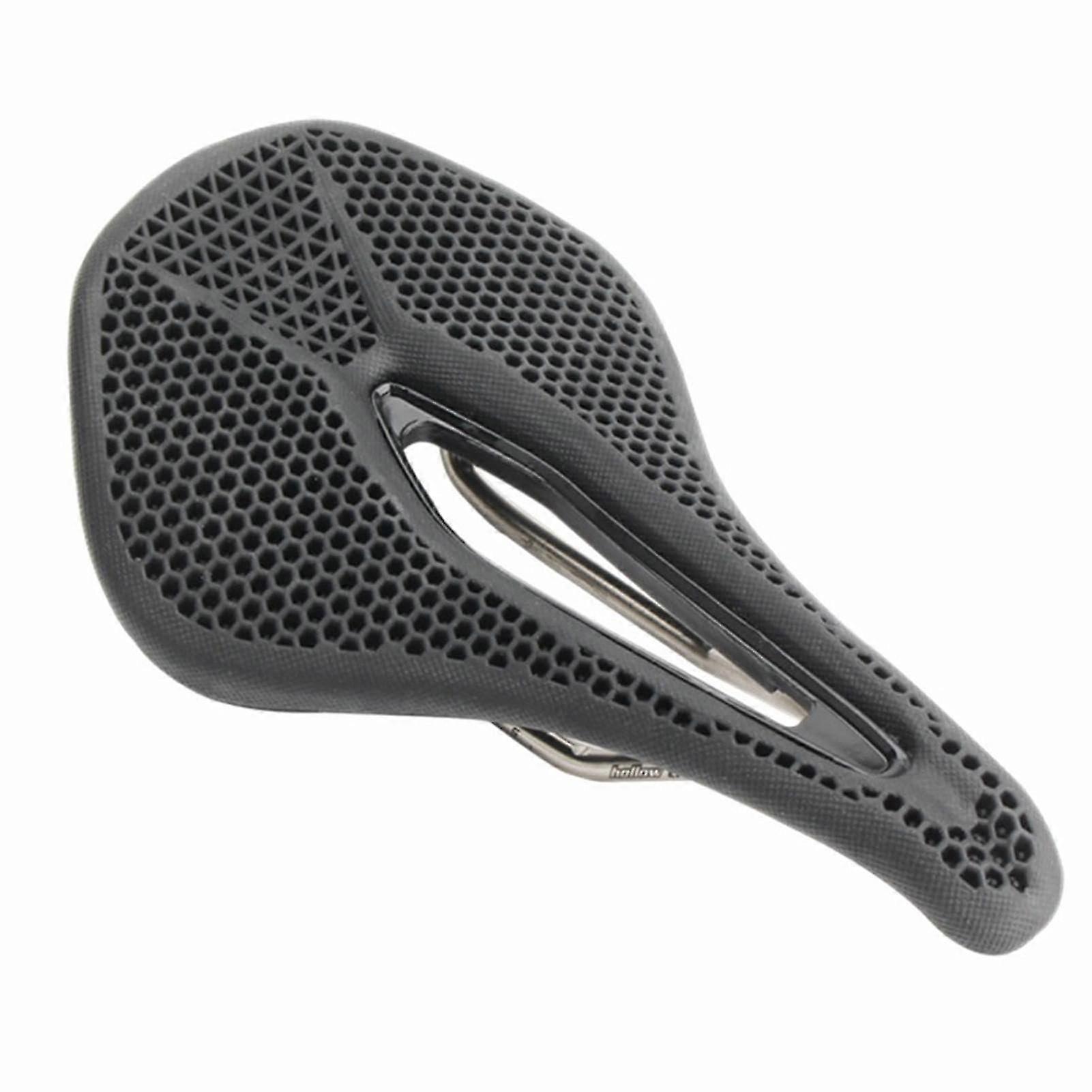 Bicycle Saddle for Comfort | Ergonomic Honeycomb Design Seat for Folding, Road, and Mountain Bikes, Adjustable Size