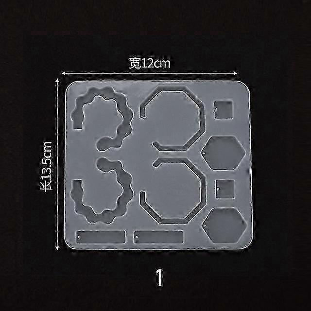 JWL-4pcs Silicone Earring Mold Earring Resin Mold (4 models can be matched at will, leave a message and let me know)