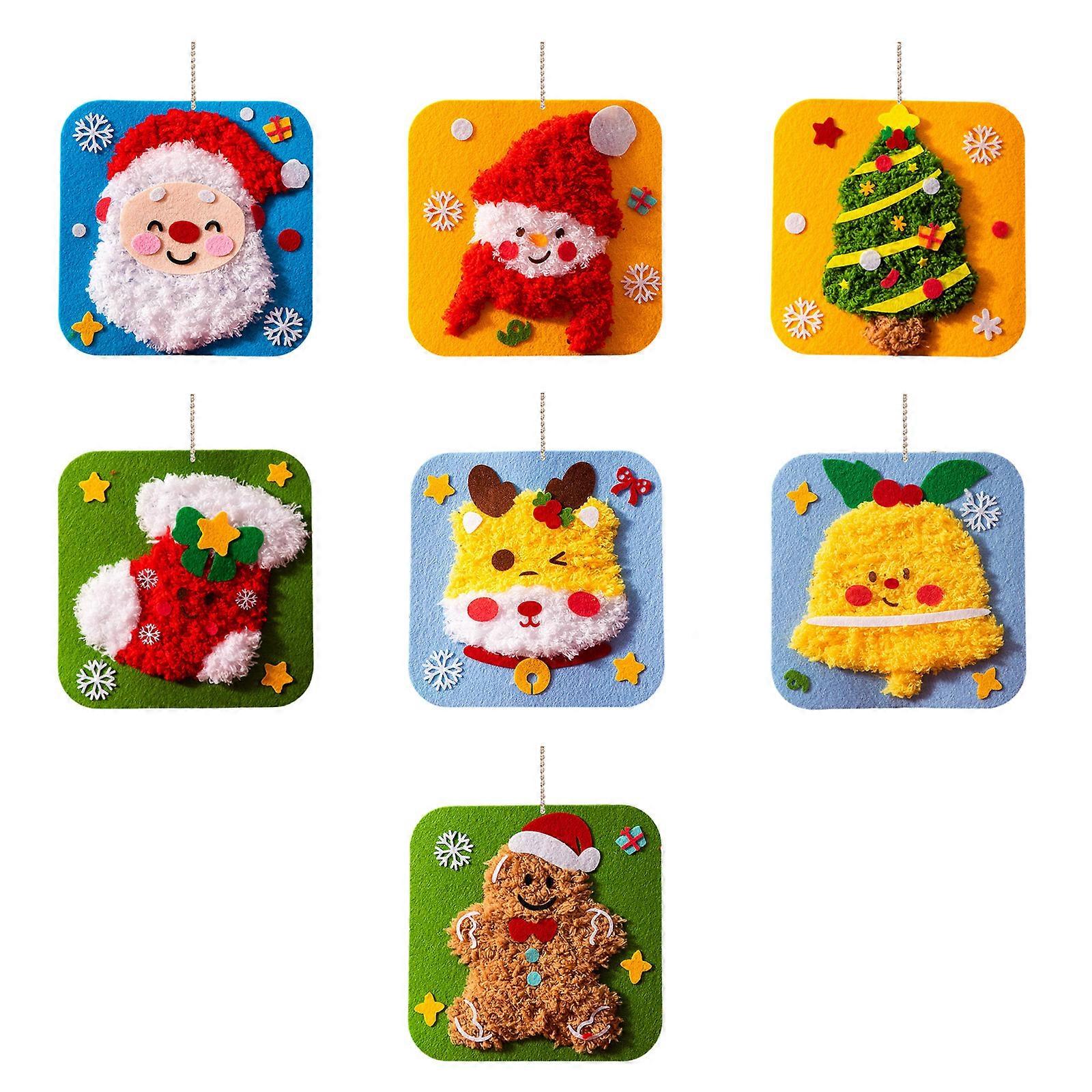 Knitting Wool For Crafting Projects Safe For Family Activity Multicolor