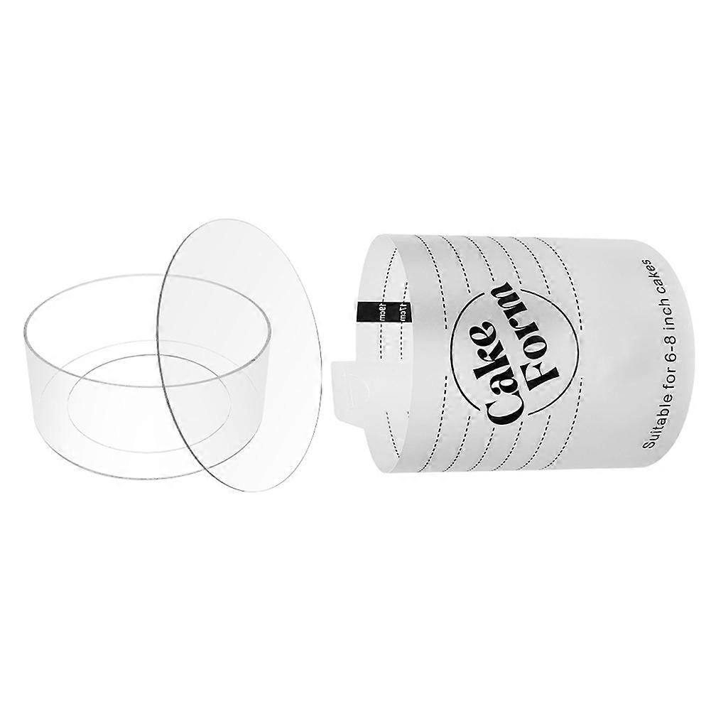 Adjustable Round Ring Mould for Cake,Retractable Tools for Fondant,Mousse Cake Ring,Acrylic Ring,Cake Tools 6inch