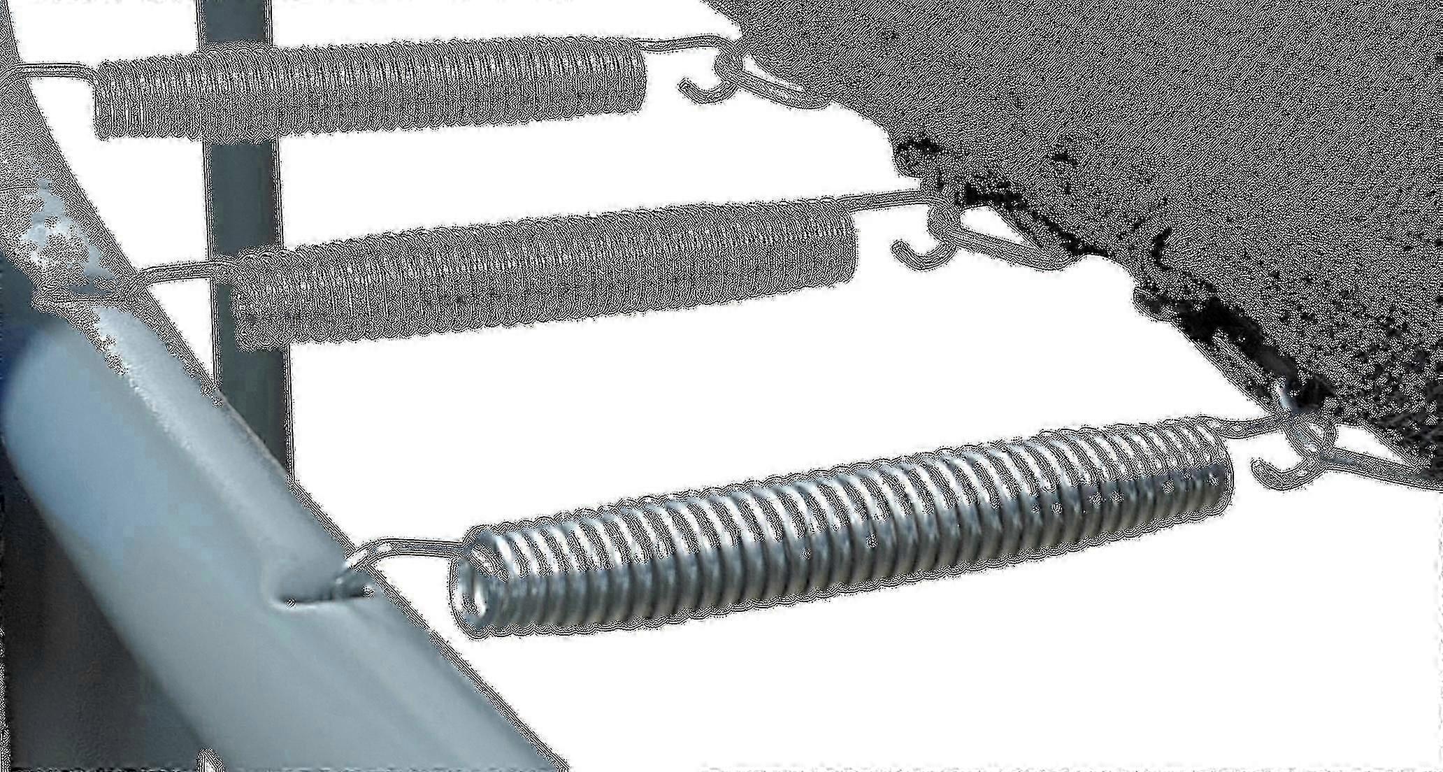 Set Of 15 Trampoline Replacement Springs, Heavy-duty Galvanised, Different Sizes-YKY416