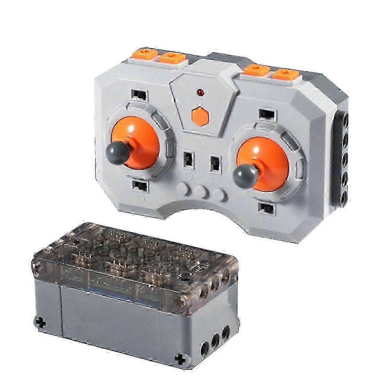 Remote Control Rechargeable Lithium Battery Box Kit APP Control Speed Adjustable Powered Module Building Blocks 12CH