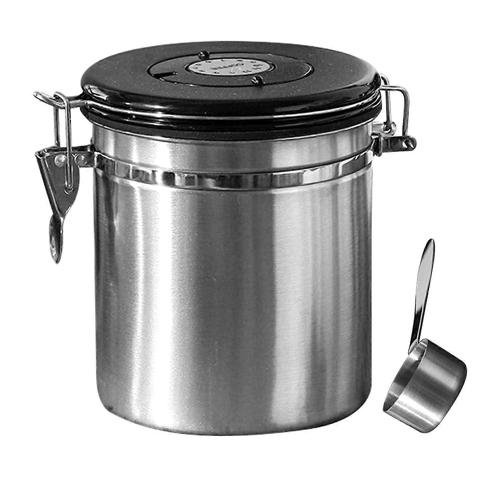 Airtight container for coffee storage and food preservation