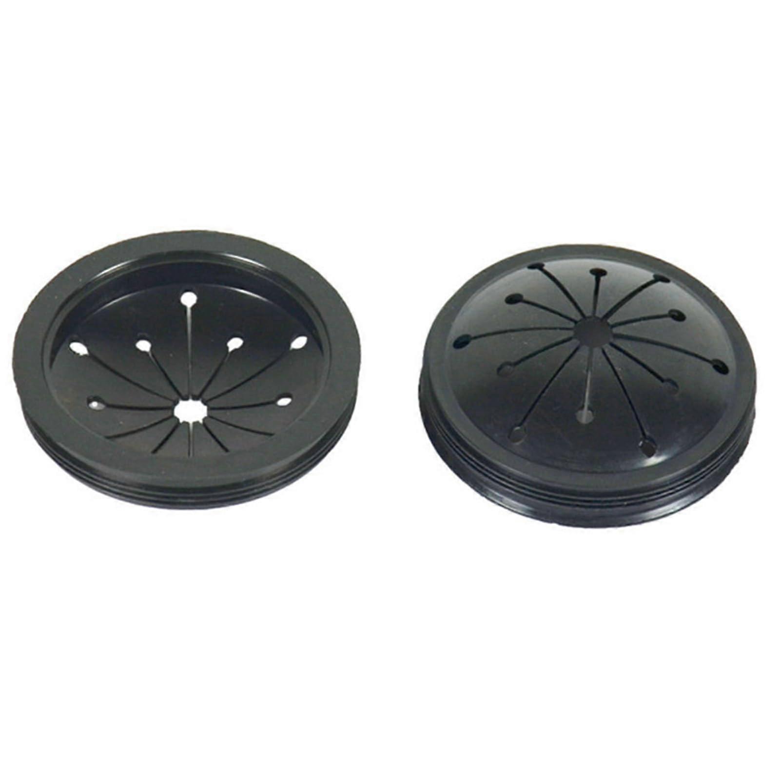 Splash Shield For Food Waste Disposer, 2Pack Plastic Rubber Ring, Kitchen Splash Cover