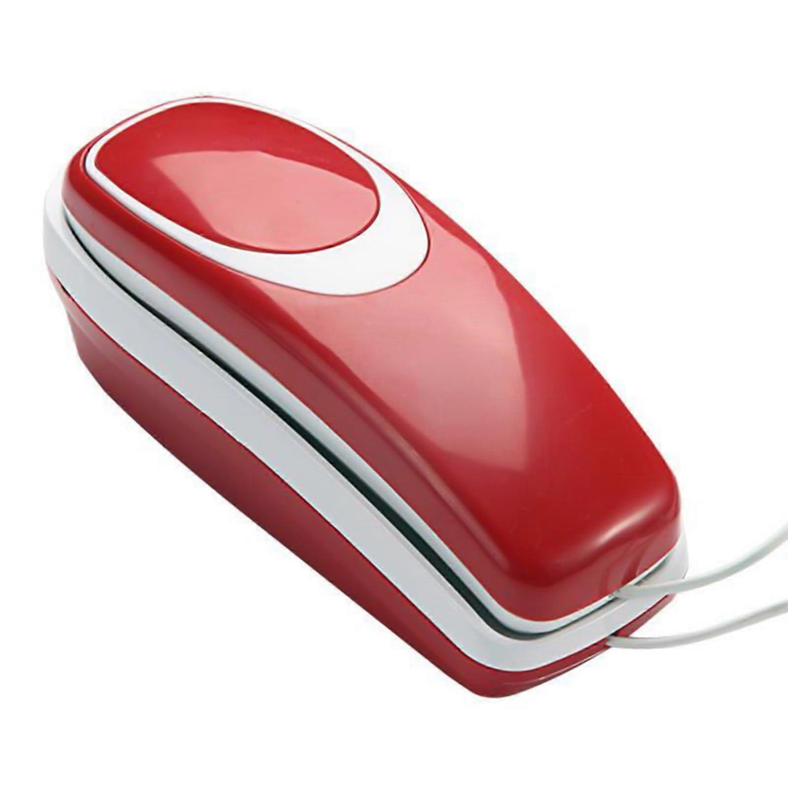 Corded Phone For Seniors Desk And Wall Mountable Red Landline With Mute Function For Home Office