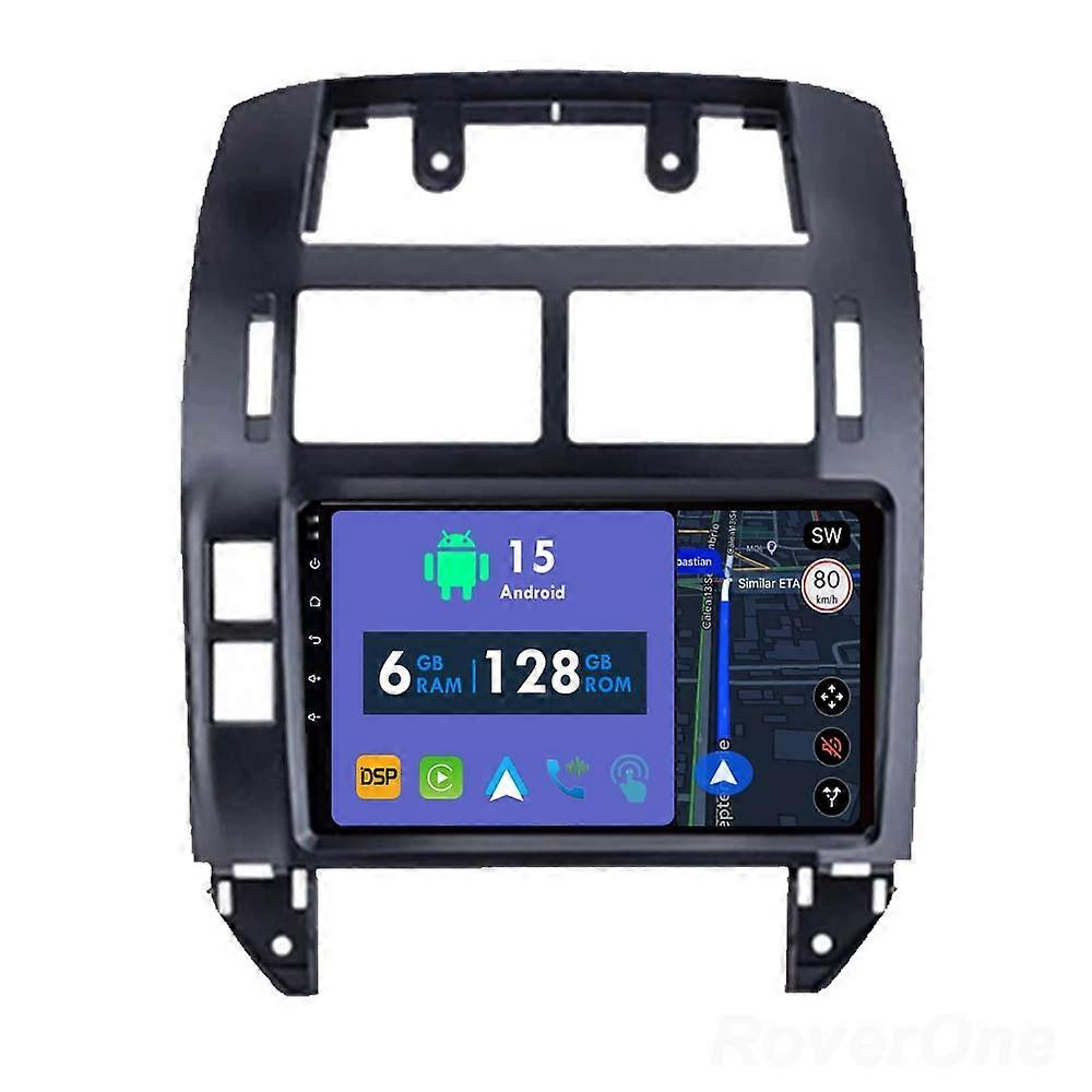 RoverOne Car Electronics Radio 6G+128G for Polo Mk4 4 2001-2009 Navigation Wireless CarPlay Android
