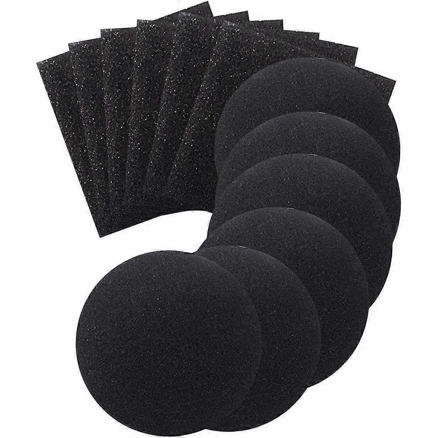 Charcoal Filter For Kitchen Compost Bin Odor Removal 16x16cm 24Pcs