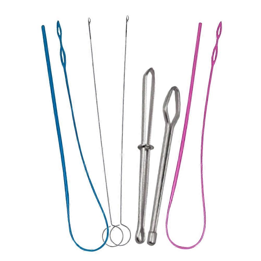 1 Set Threading Apparatus Sewing Thread Tool String Threading Tool Loop Turner Threader