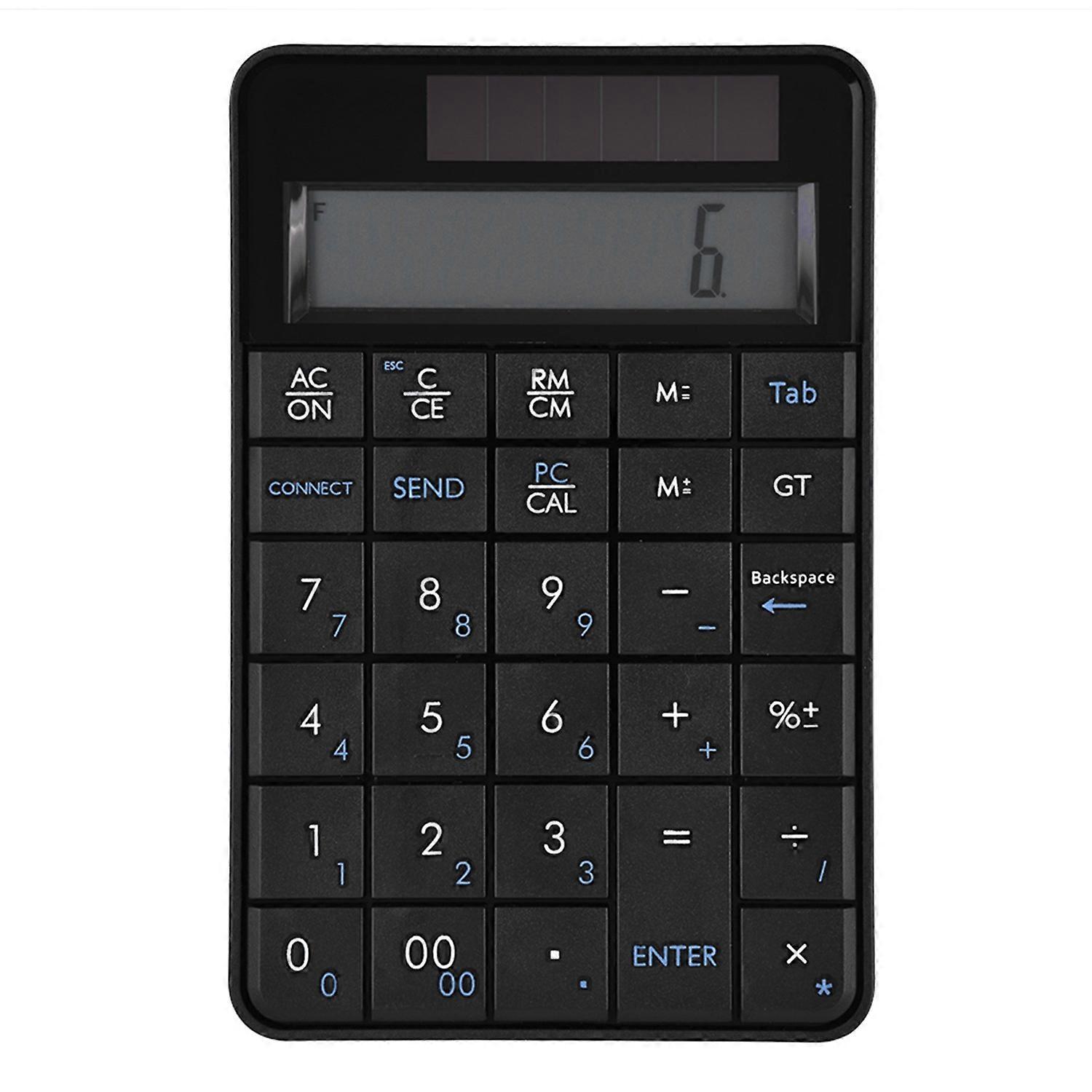 Mini 2.4G USB Wireless 2 In 1 29 Keys Numeric Keypad Keyboard & Calculator with LCD Display