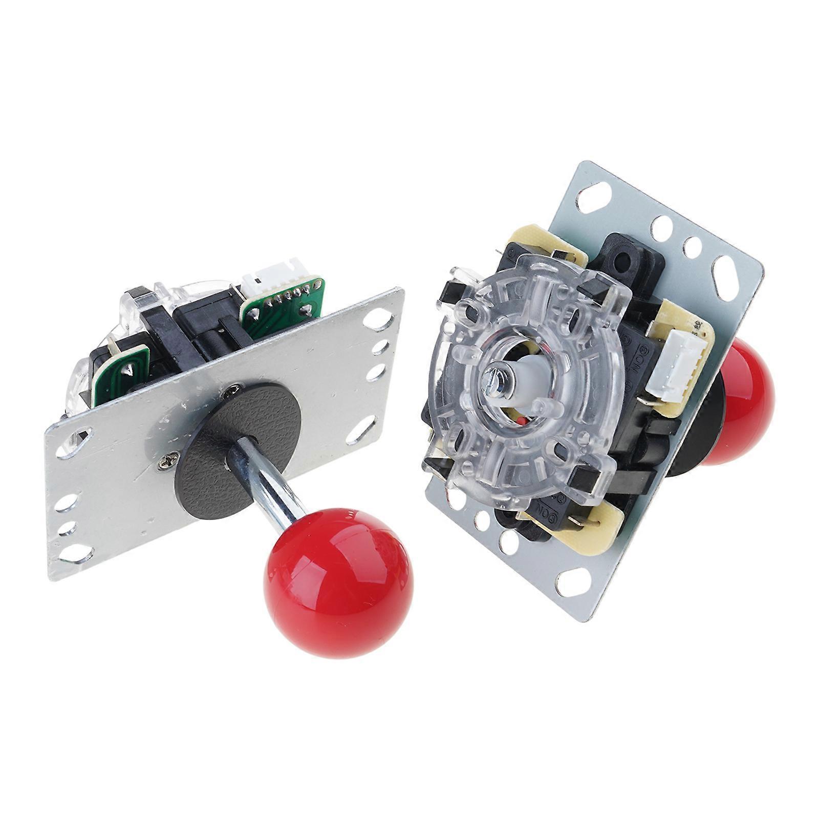 2PCS 0 Delay  Encoders Joystick Kit easy installs   Encoders & Joystick Gaming Accessories for PC Game  Projects  Red