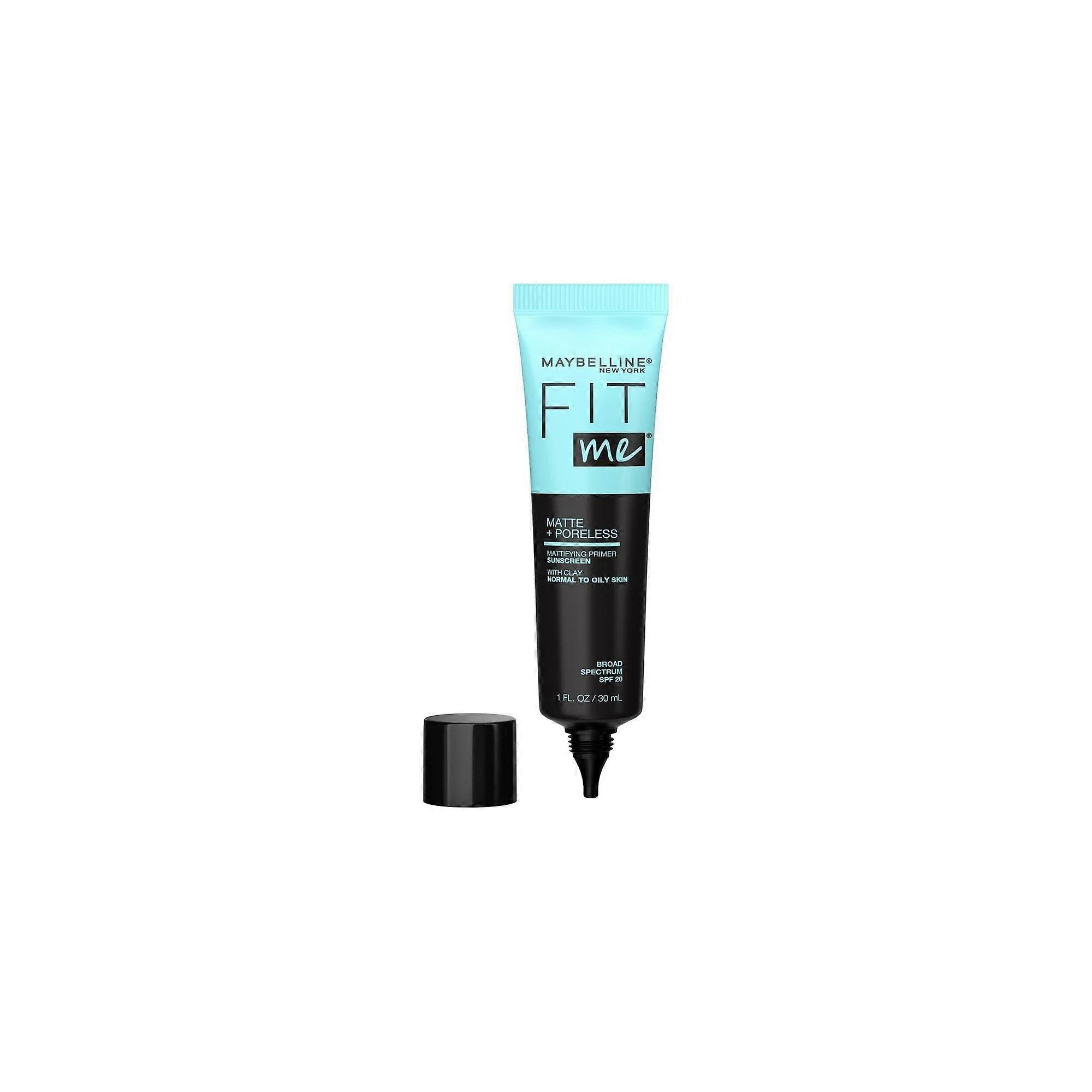 Maybelline Fit Me Matte And Poreless Mattifying Face Primer Makeup Clear, 1 Oz