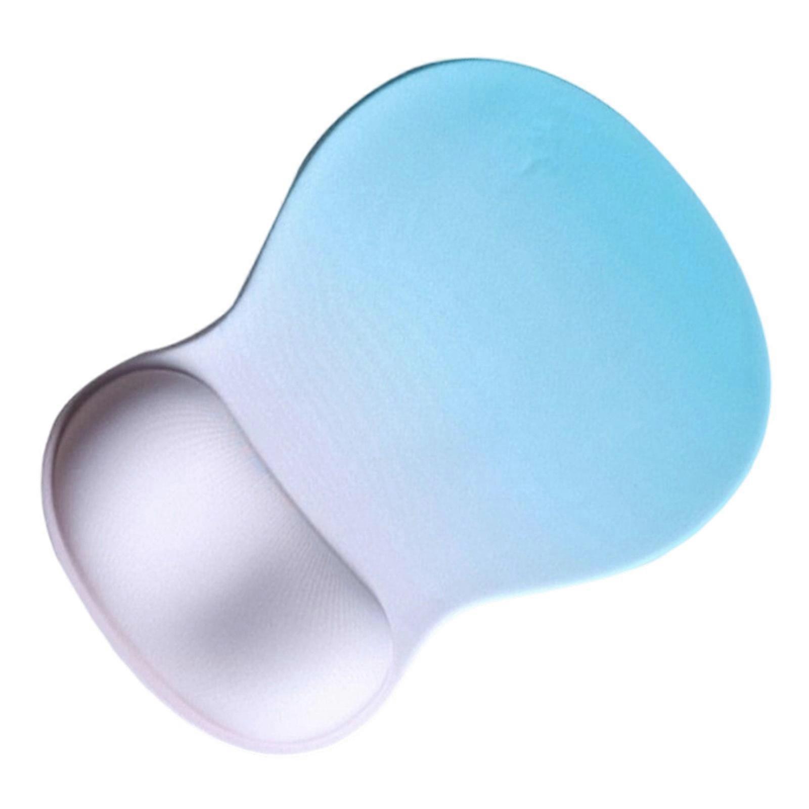 Ensemble de tapis de souris Repose-poignet Coussin de support Tapis de souris ergonomique Claviers Repose-poignet Accessoires de jeu Accoudoir Tapis de souris Bleu d’eau