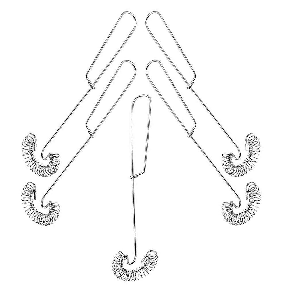 Stainless Steel Spring Whisk Egg Beater for Cooking 5Pcs Kitchen Tool